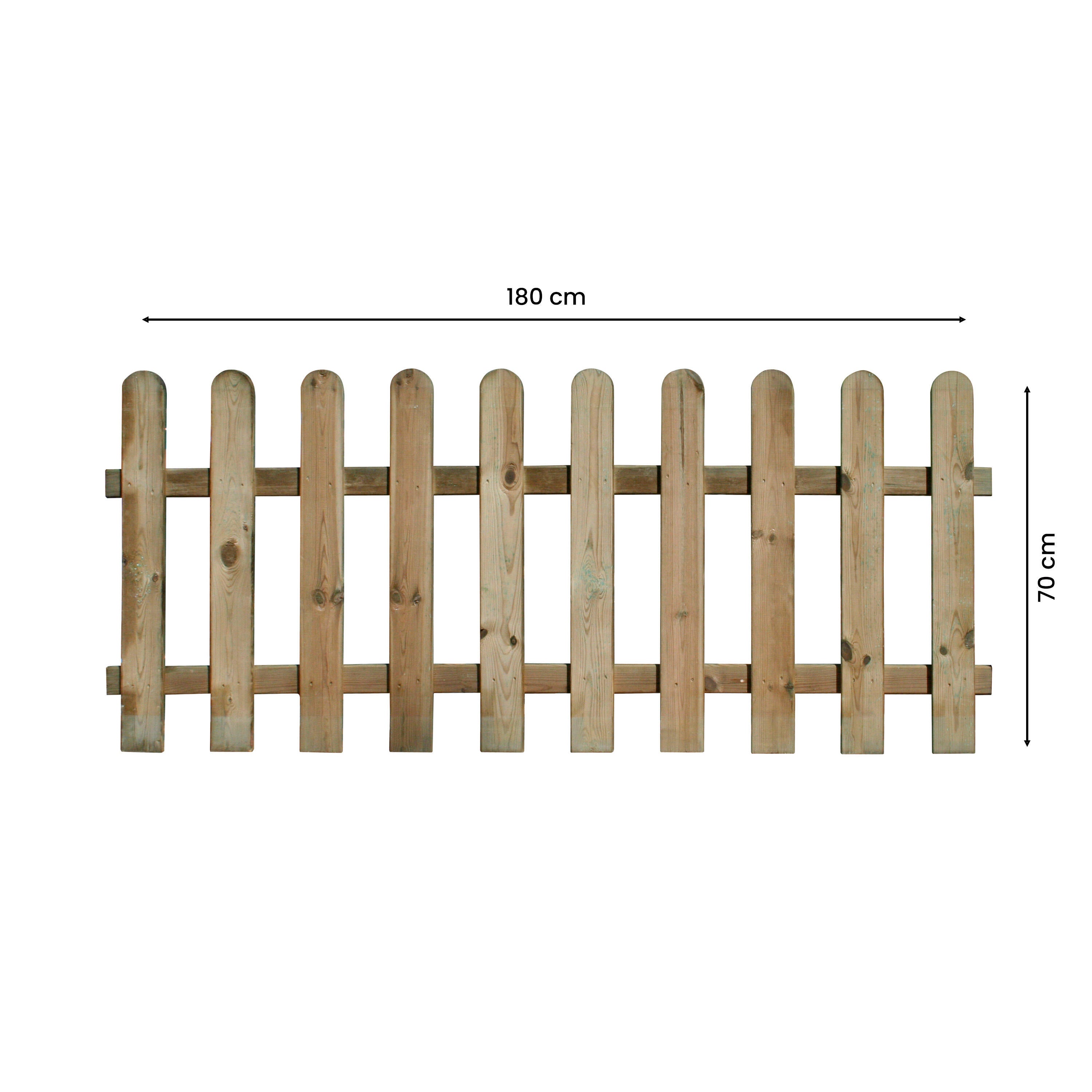 Cerca de madeira CLELIA 70X180CM - 4