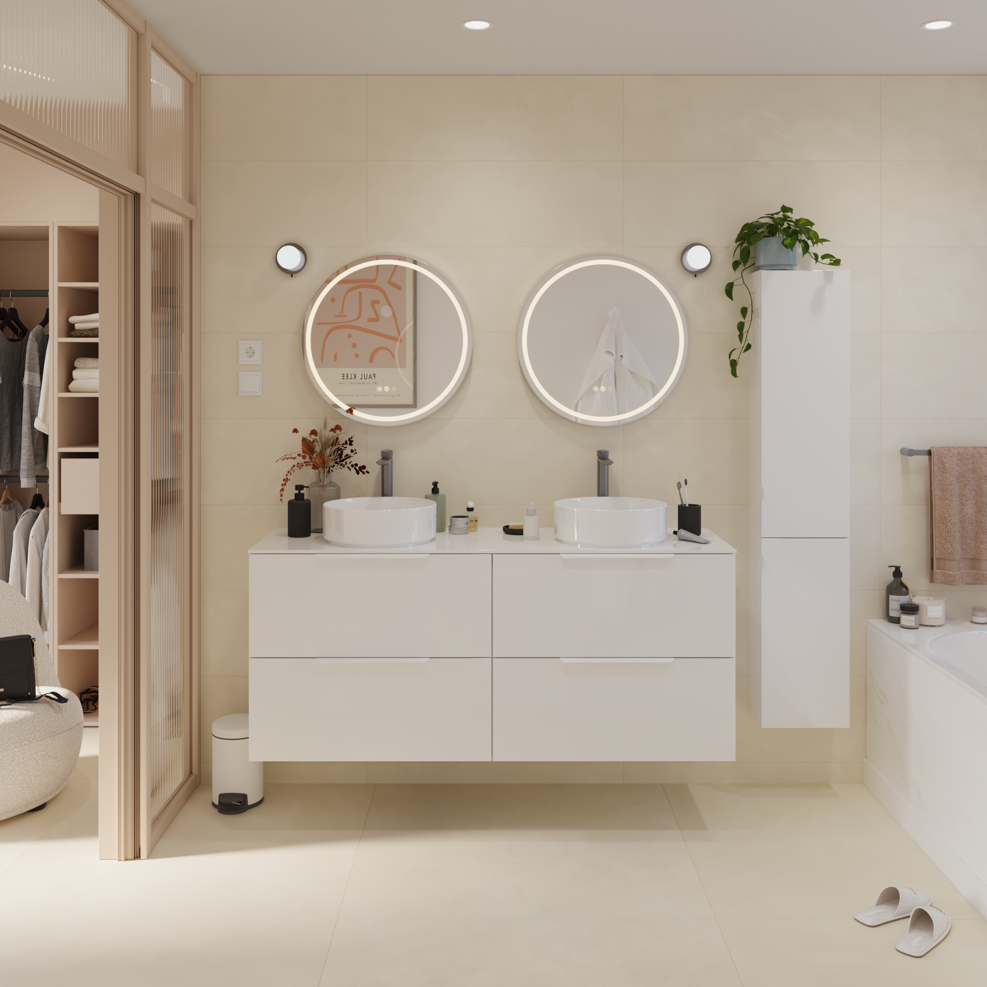 beige