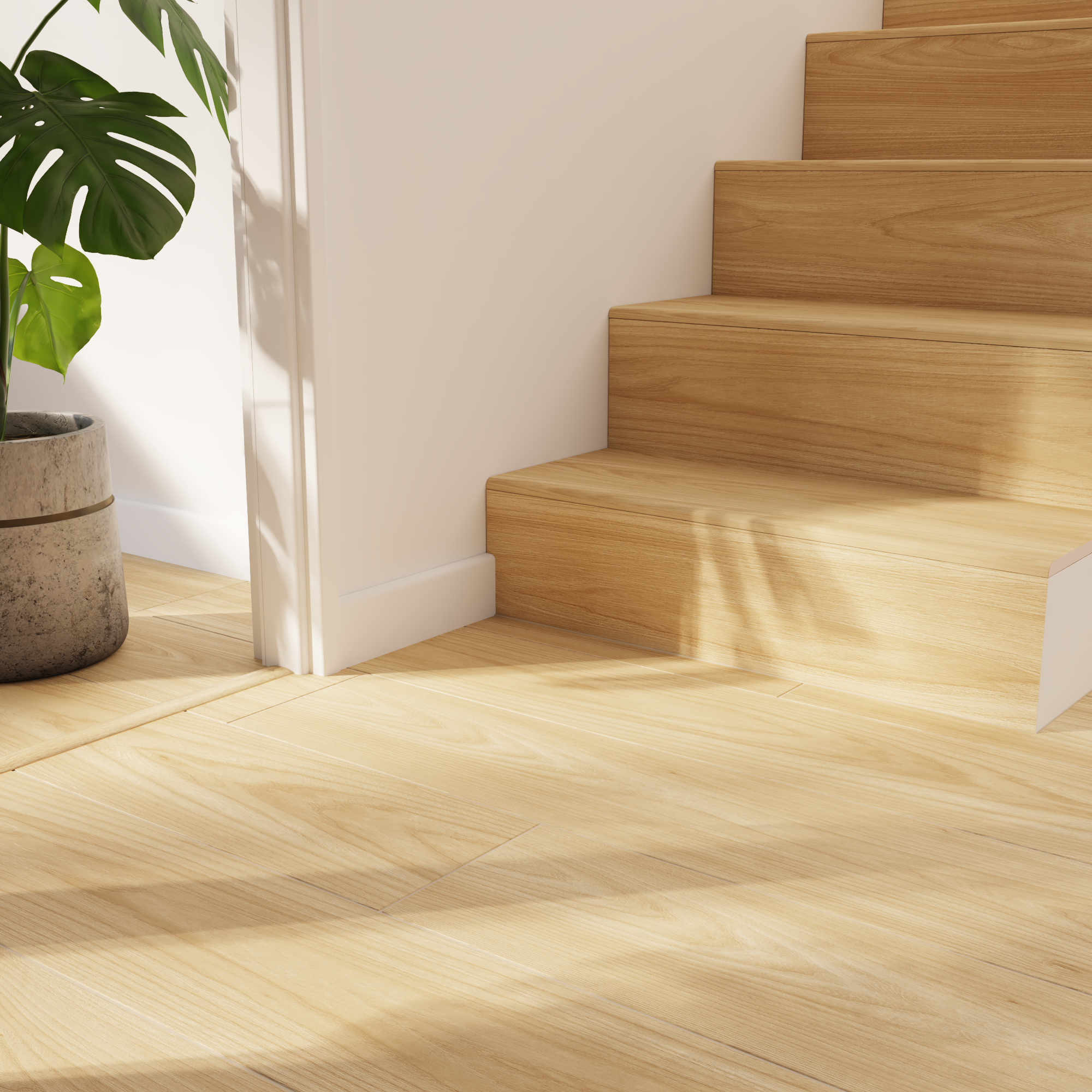 Suelo/Azulejo porcelánico Zelia efecto madera natural 20.0x120.0 cm C1 ARTENS - 3