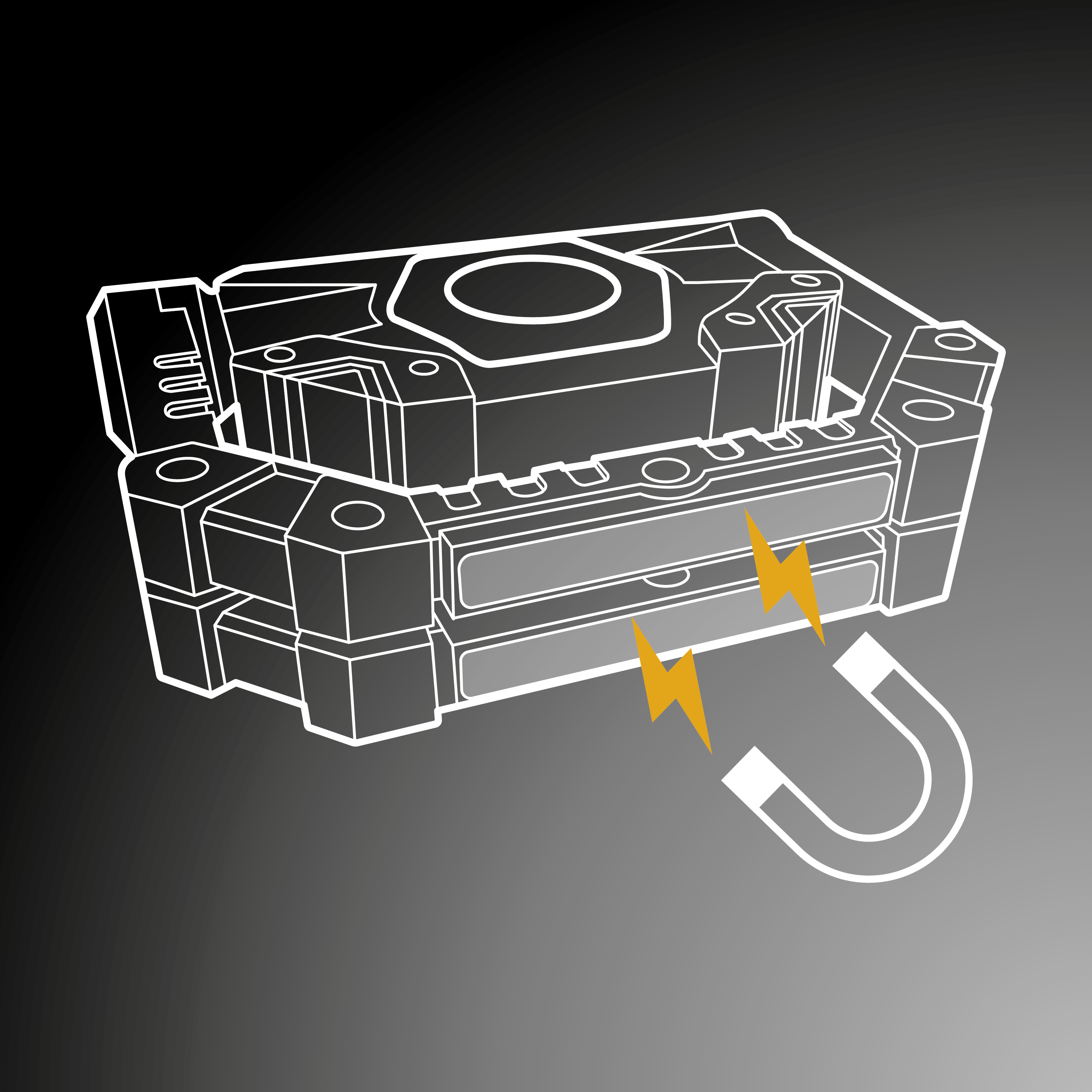Kompaktowy reflektor budowlany 2000 lm USB-C Lexman - 26