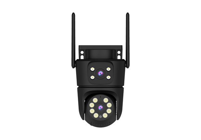 CAMARA IP WIFI EXTERIOR DOBLE LENTE