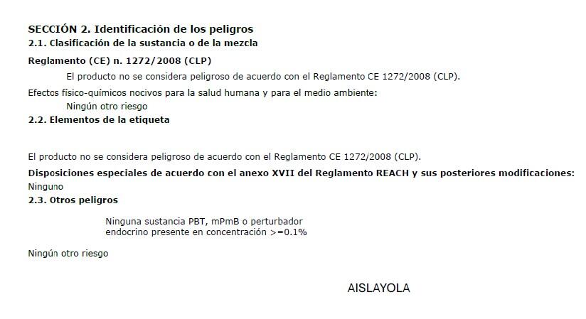 ESCAYOLA AISLAYOLA 20 KG - 2