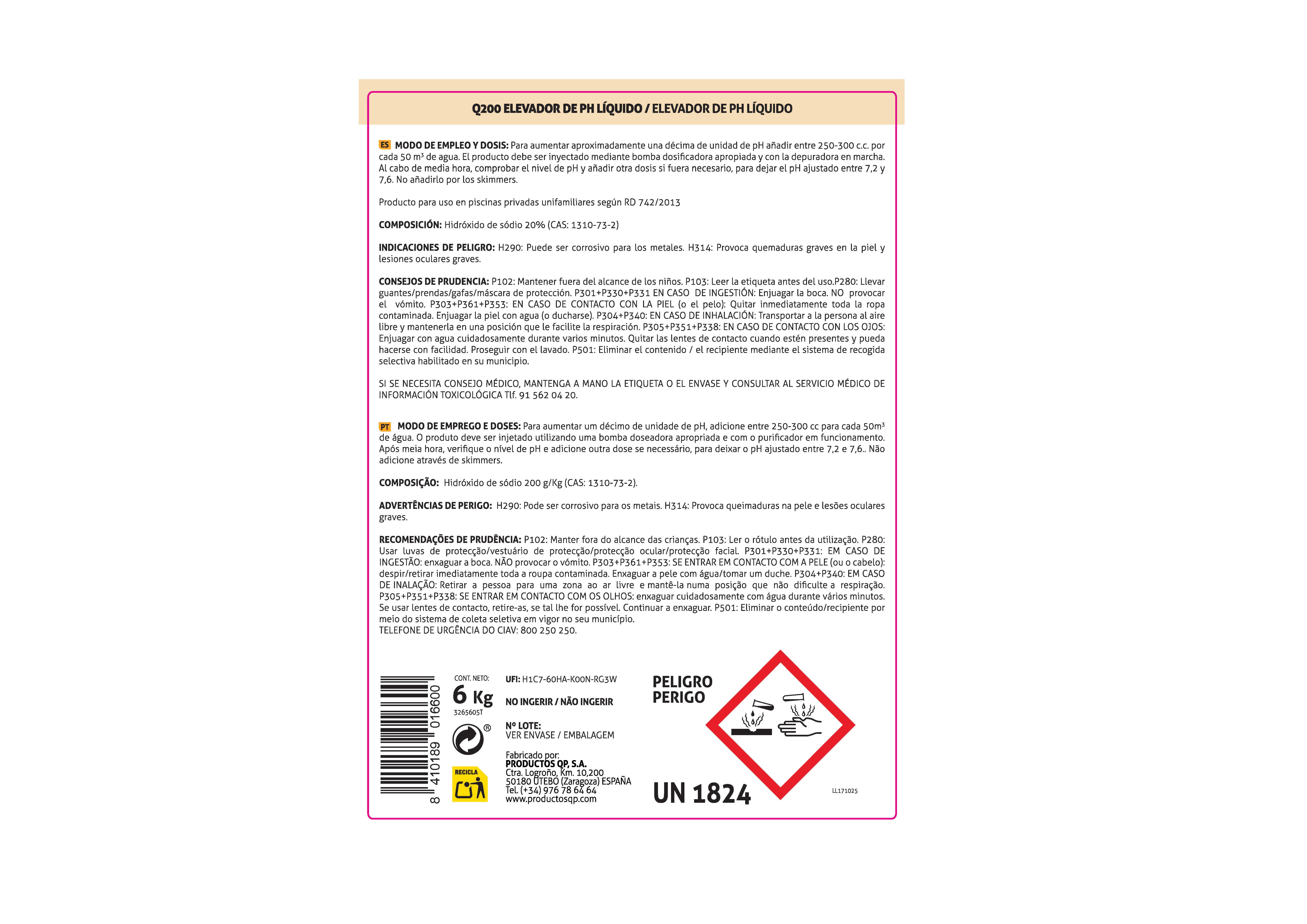 ELEVADOR PH LIQUIDO 6L - 2