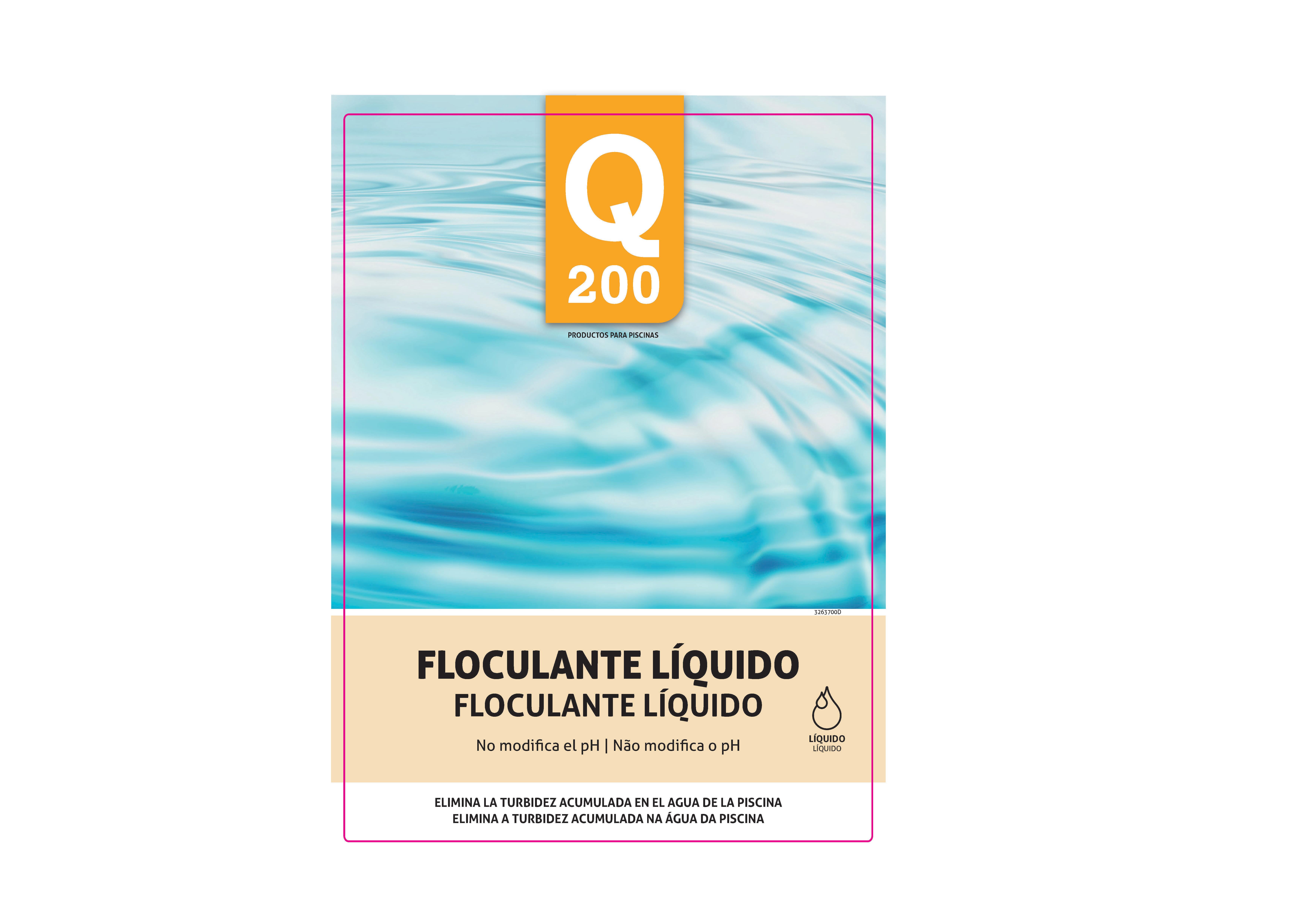 FLOCULANTE LÍQUIDO 5L Q200 - 2