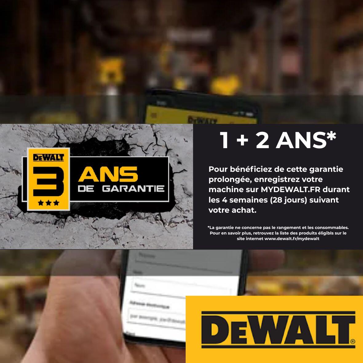 garantie dewalt
 - 3