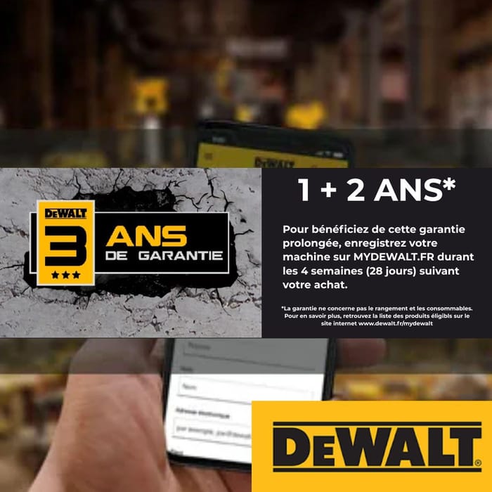 garantie dewalt
