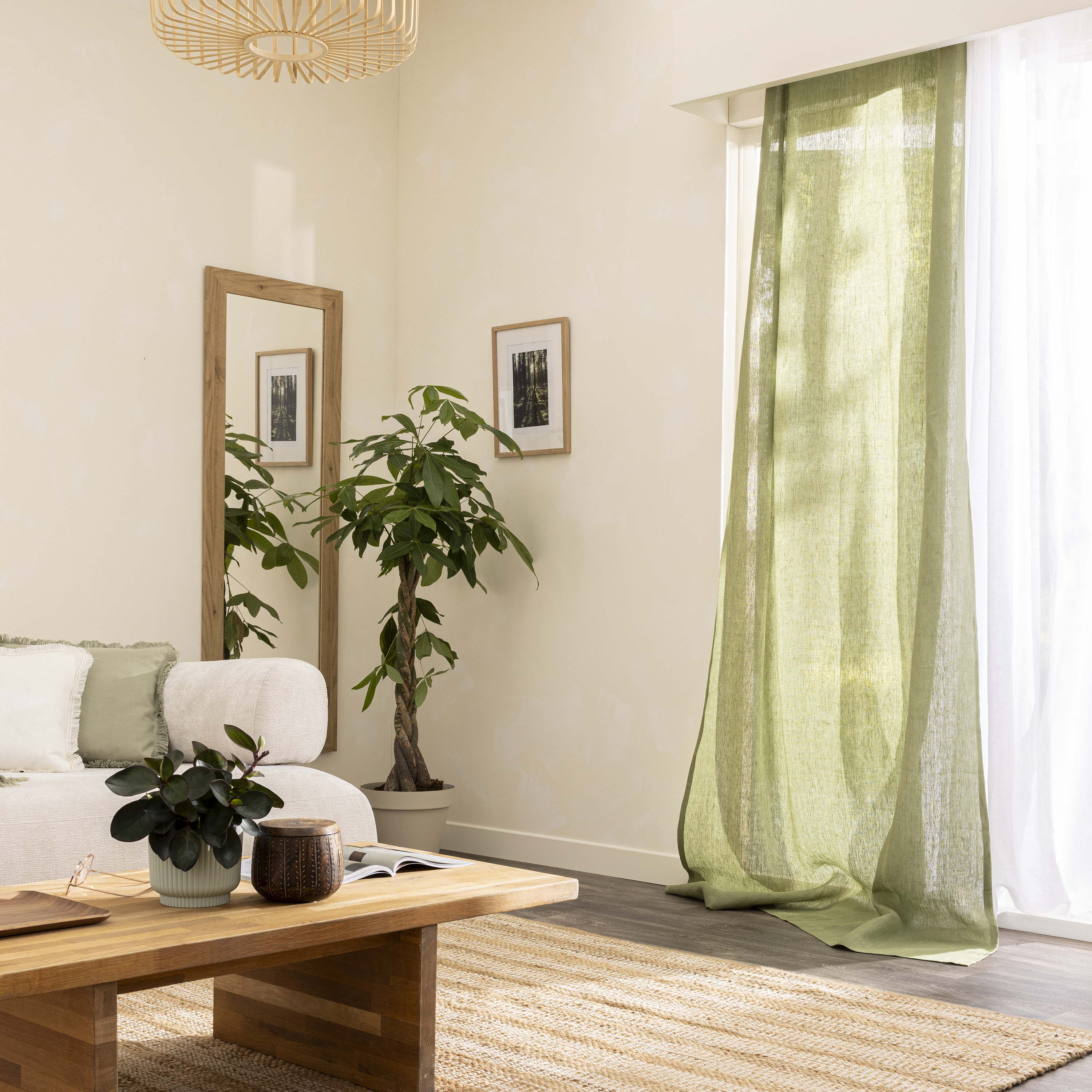 Cortinado ilhós Lenaya 140x280cm bali Inspire - 3