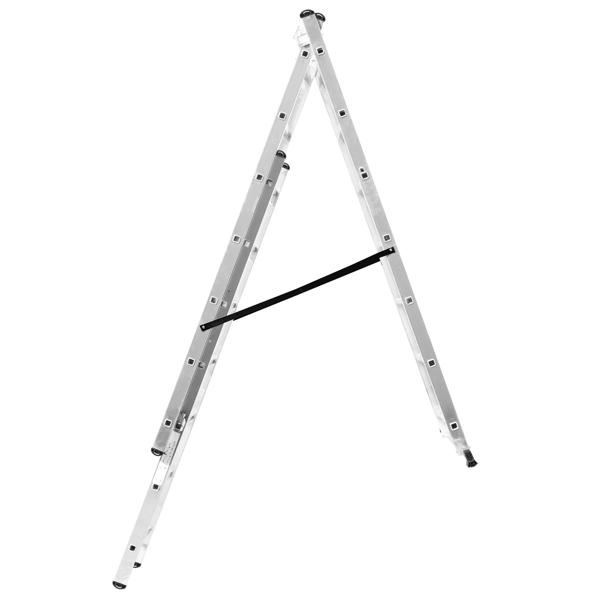 Echelle transformable aluminium HAILO 3X7 classic hobbystep - 3