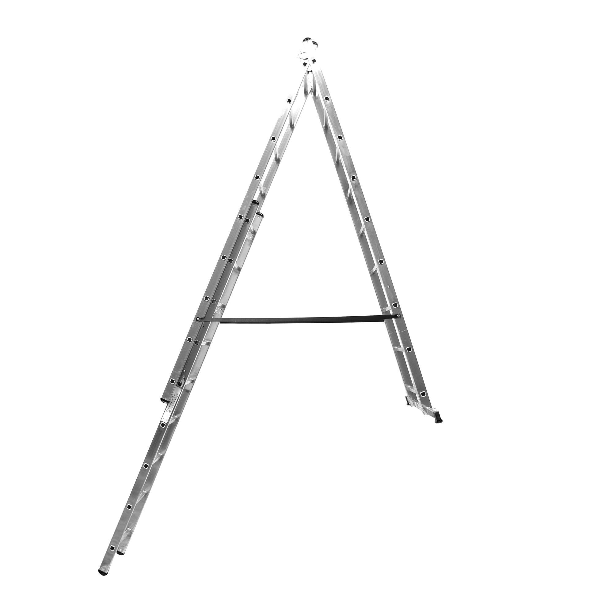 Echelle transformable aluminium HAILO classic 3X9 marches - 3