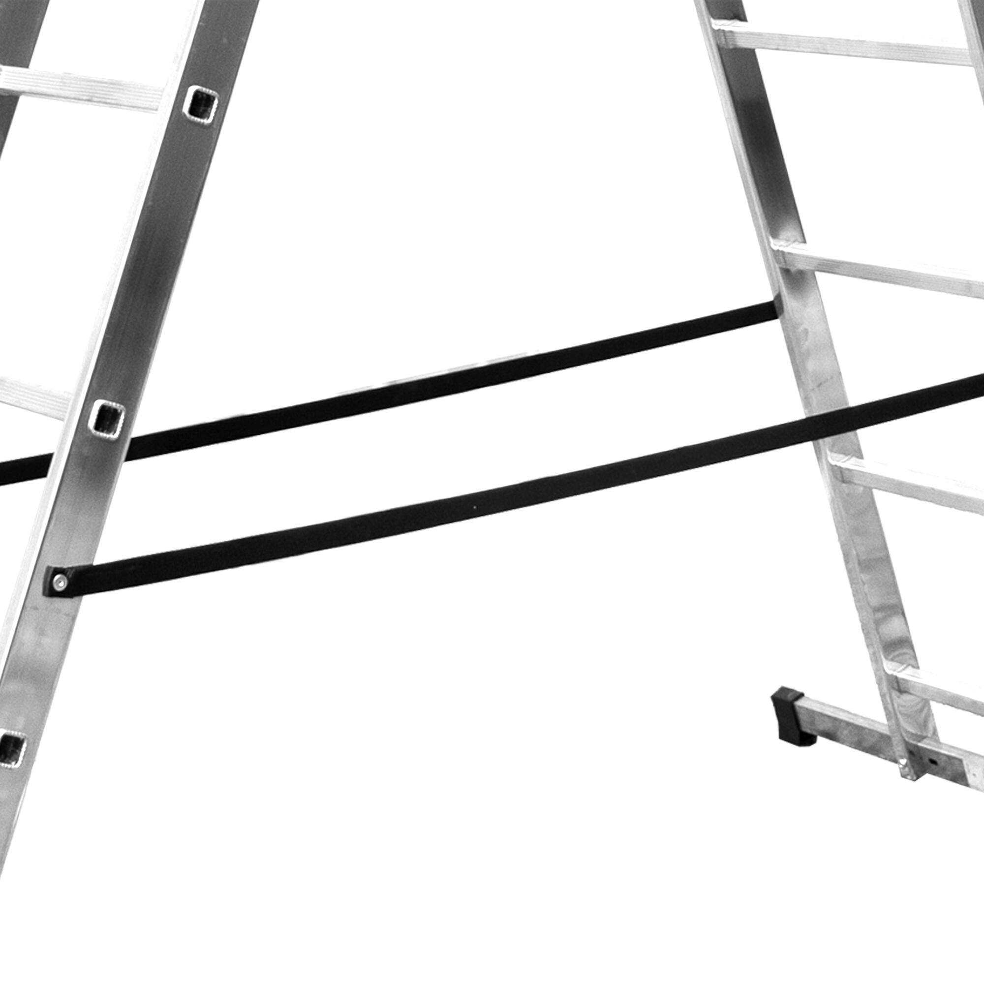 Echelle transformable aluminium HAILO classic 3X9 marches - 6