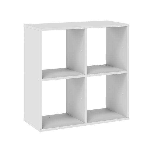 Cube de rangement SPACEO Kub blanc 2x2 cases H.70.5 x l.70.4 x P.31.7 cm