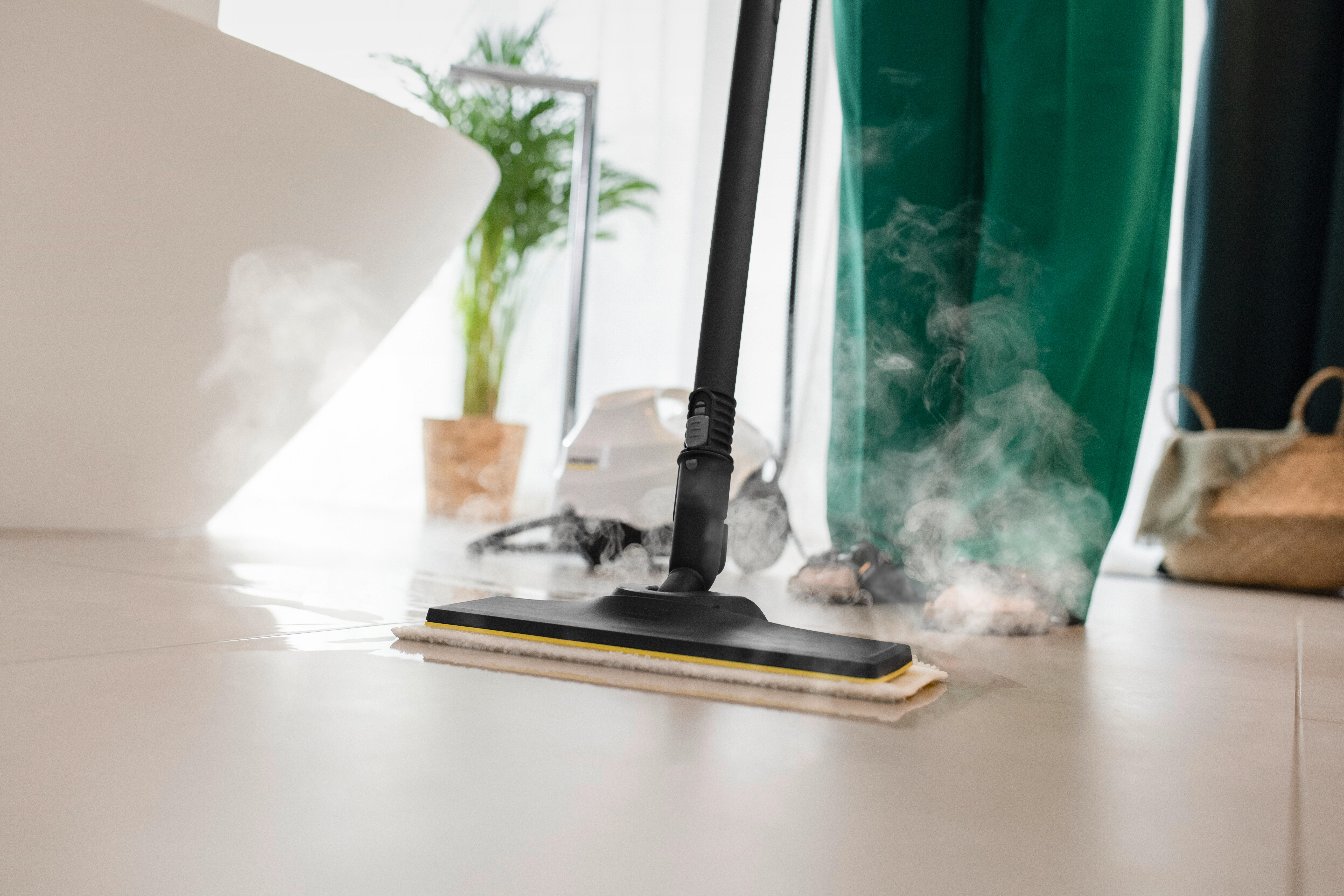 Nettoyeur vapeur blanc KARCHER SC3 + lingettes, 1900 W - 4