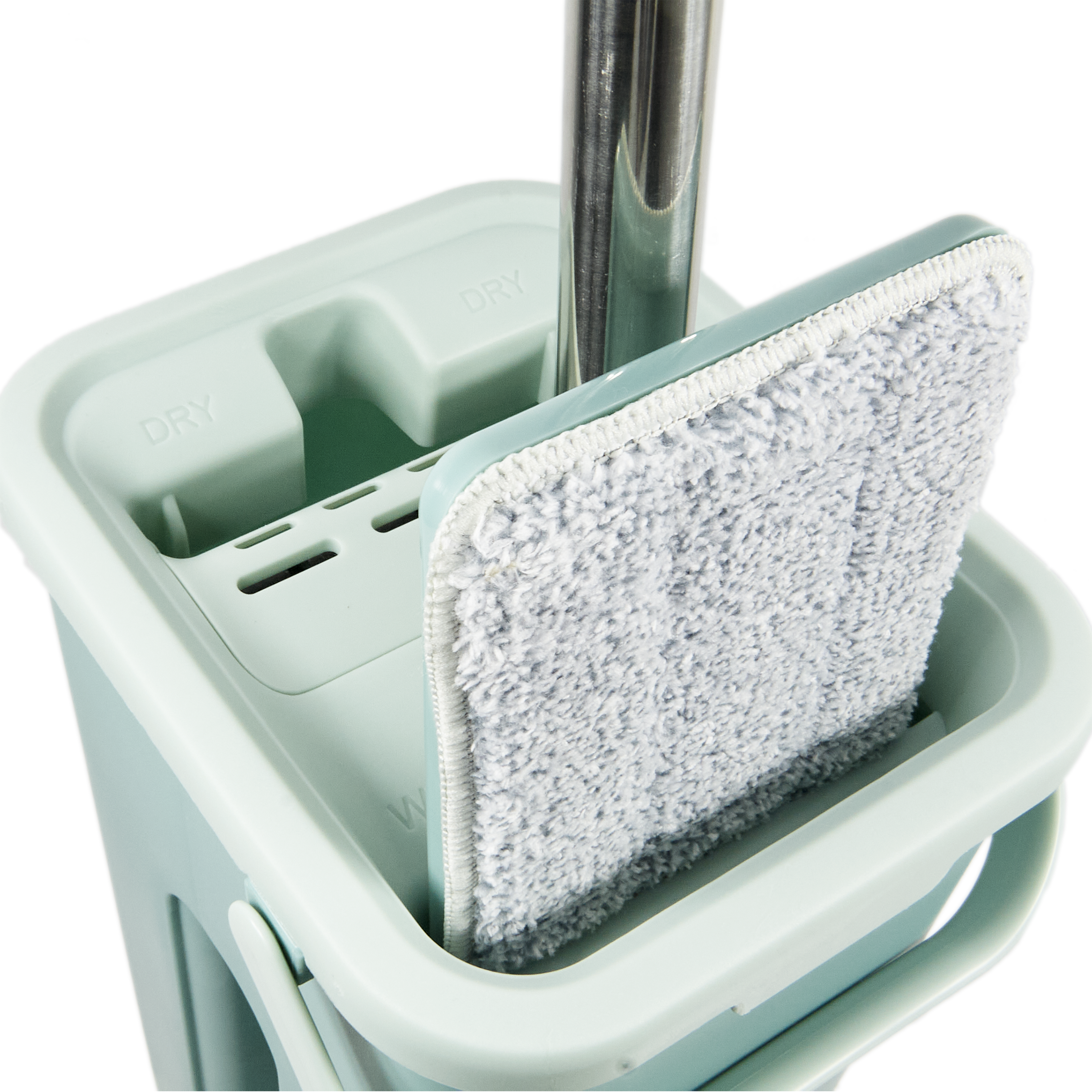 Conjunto mopa microfibra com balde Impact - 2
