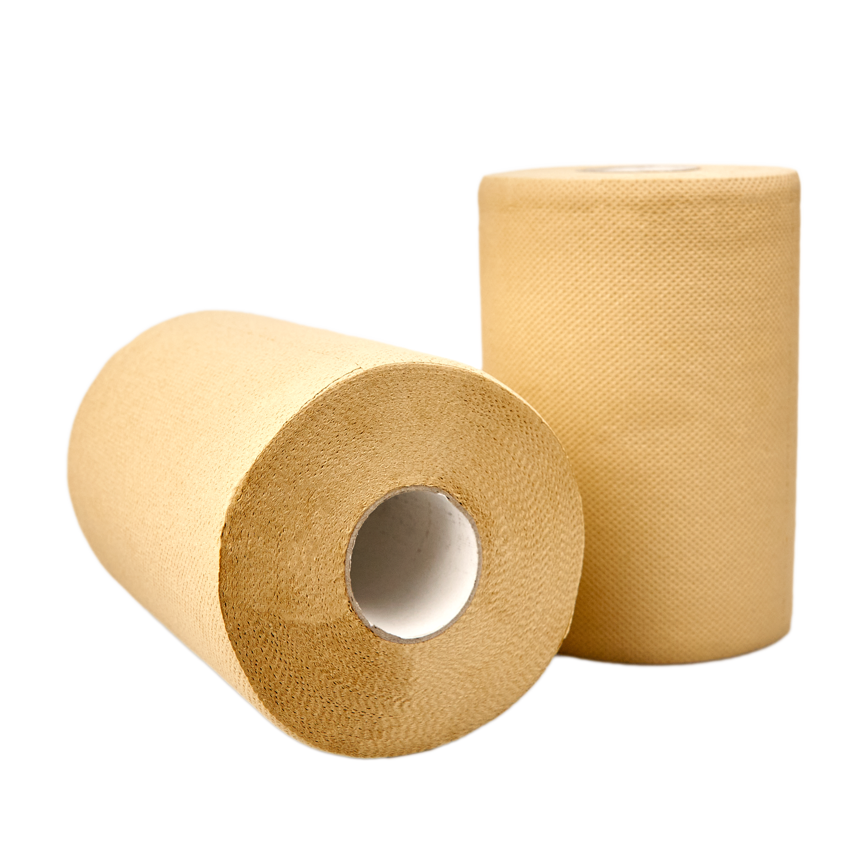 Lot de 2 rouleaux essuie-tout Marron 500 feuilles - 2