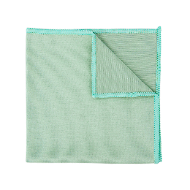 Bayeta de mircrofibra IMPACT para ventanas y espejos 35x35 cm verde