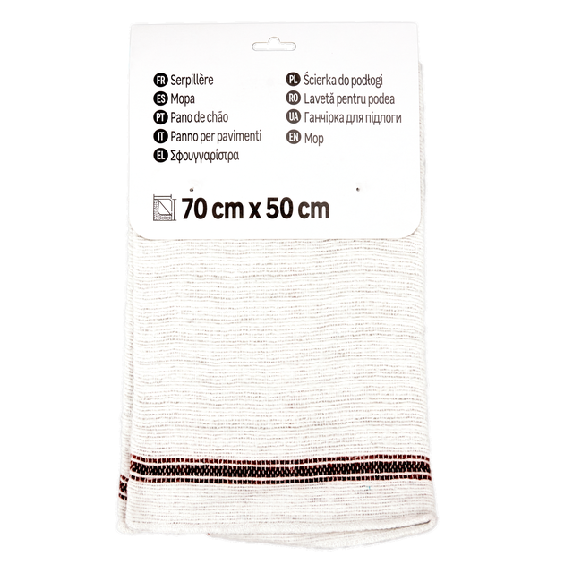 Serpillière polyester pour le sol