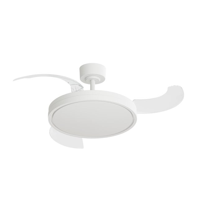 VENTILADOR DE TECHO CON ASPA RETRACTIL Ø71CM CON LUZ