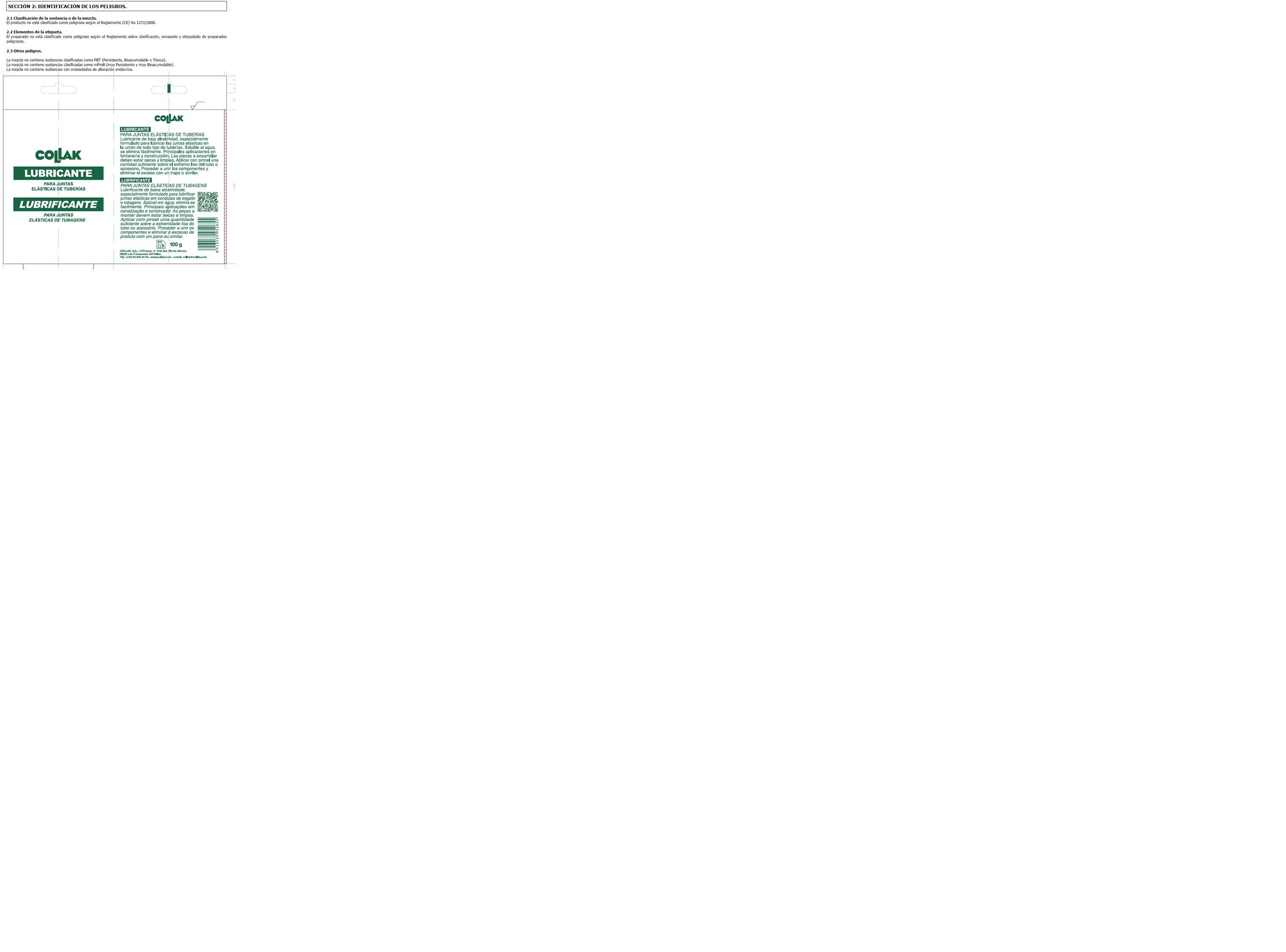 LUBRICANTE PARA PB 150 GR COLLAK - 3
