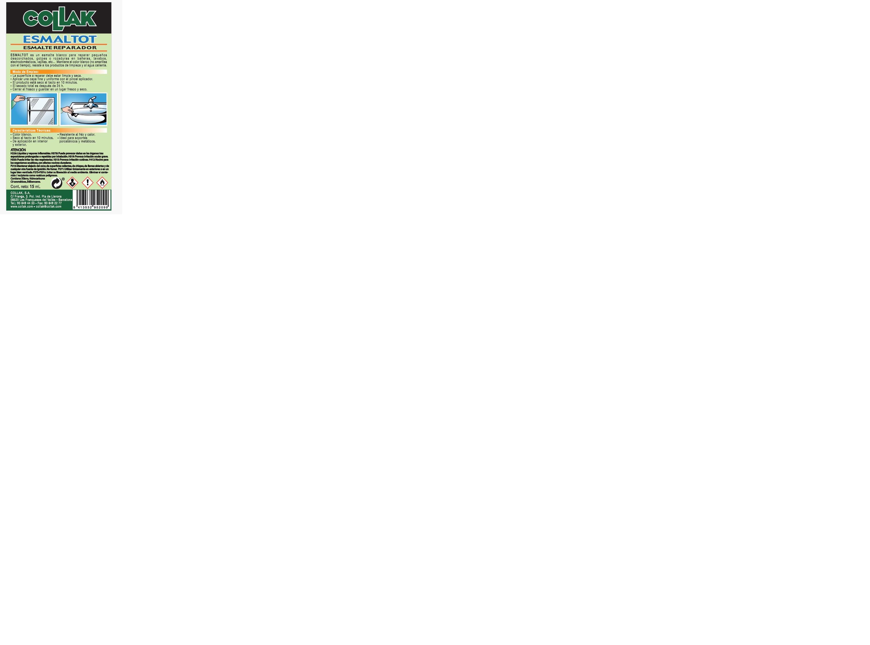ESMALTE REPARADOR CERÁMICO 15 ML - 3
