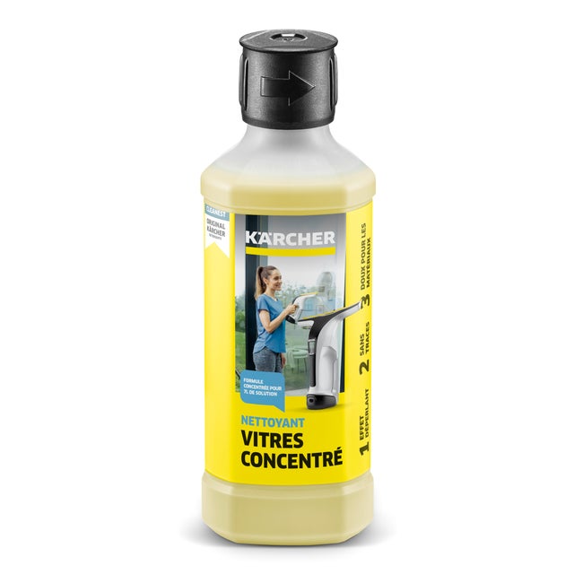 Nettoyant vitres concentré 500mL KARCHER pour lave-vitres Rm503