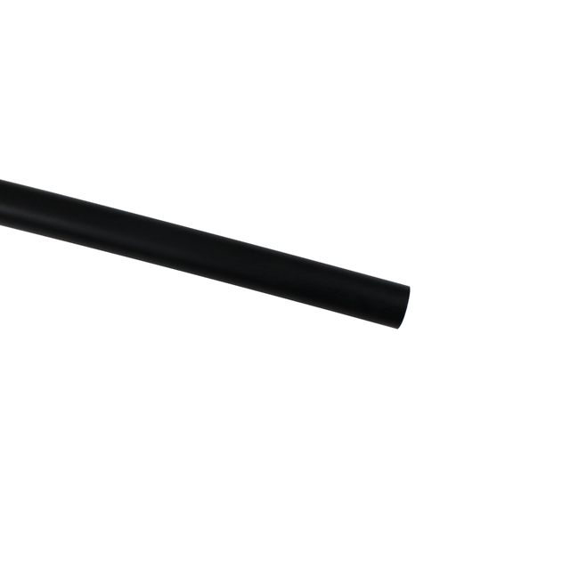 Barra para cortina acero color negro mate Design INSPIRE diámetro 28 mm extensible 210-385 cm