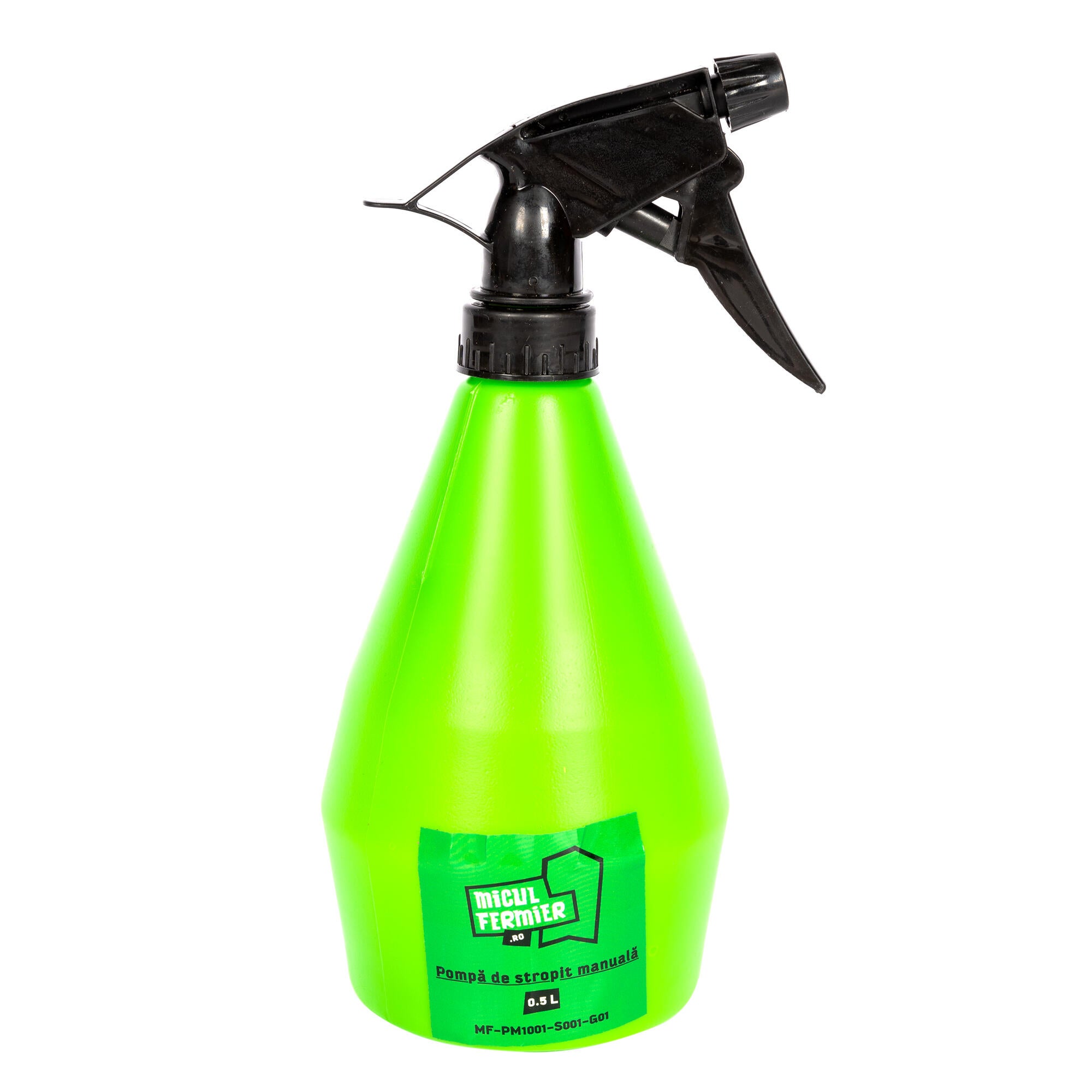 Pulverizator manual, polietilena, rezervor 0.5 L, Micul fermier