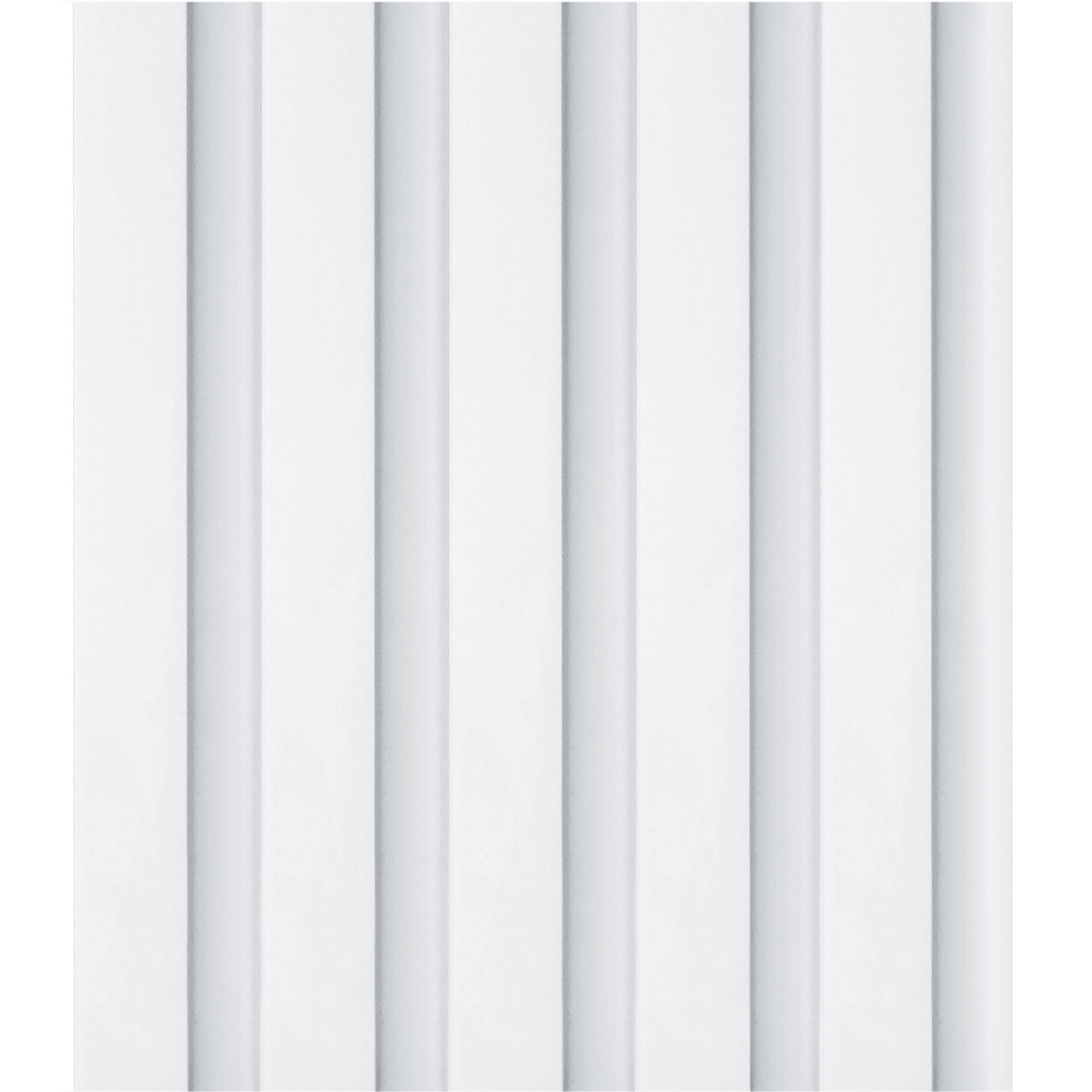 Panou riflaj decorativ Sira, 2600x229x12 mm, pregatit de vopsit