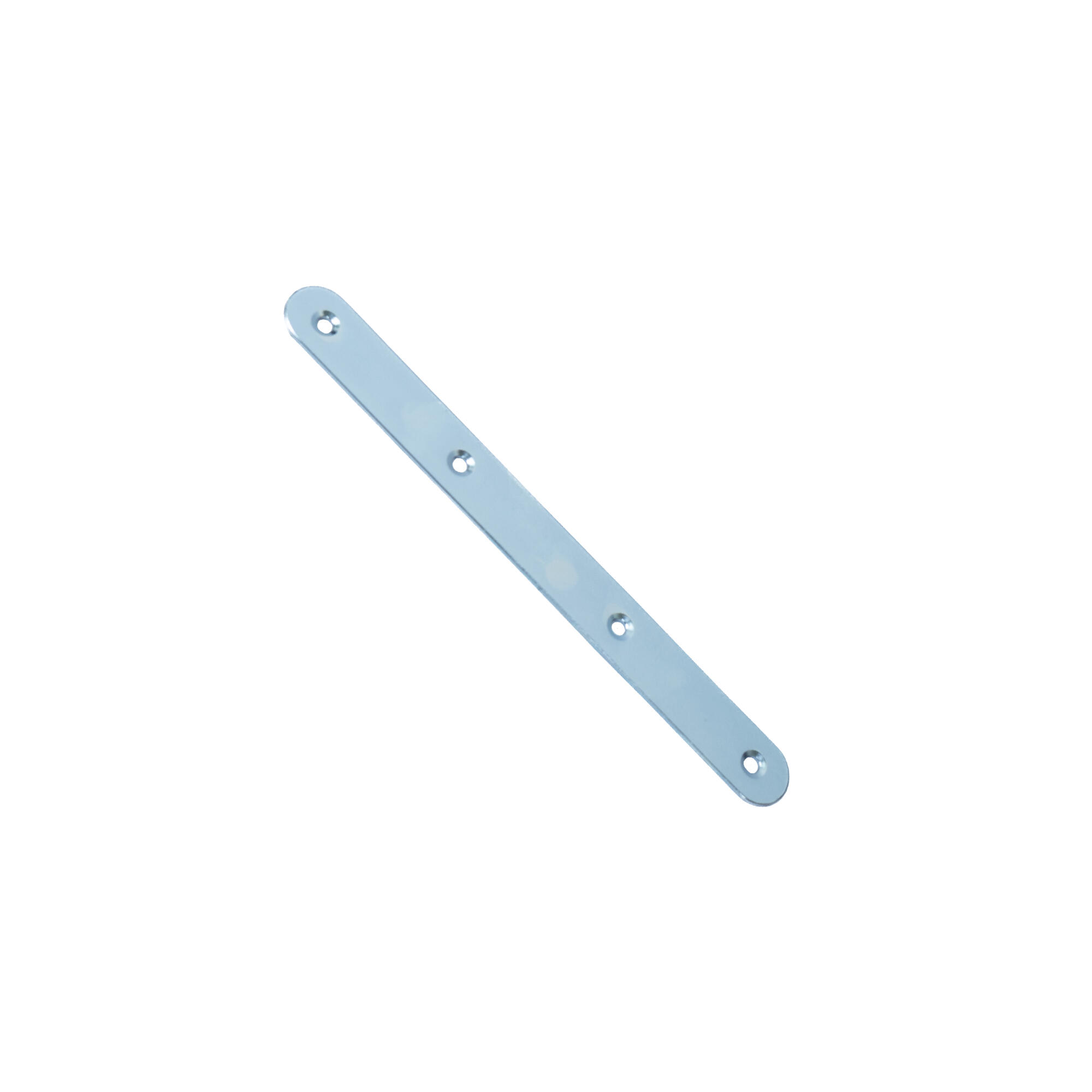 Banda asamblare, plata, otel zincat, 160 x 18 x 2 mm, argintiu