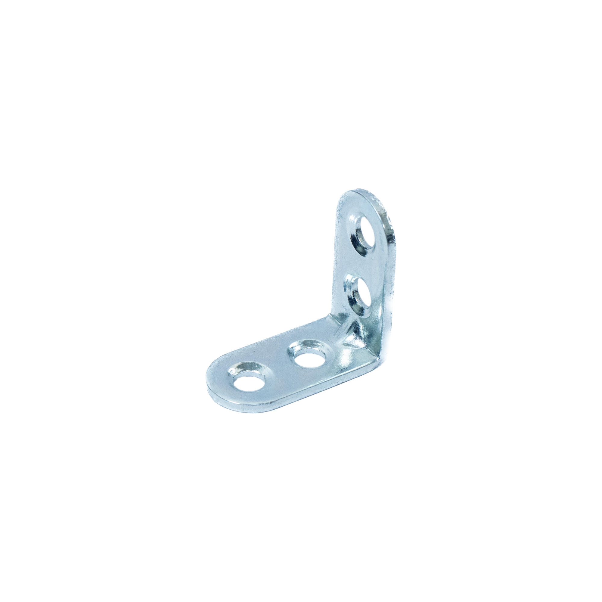 Coltar metalic, otel zincat, 30 x 30 x 15 x 2 mm, argintiu