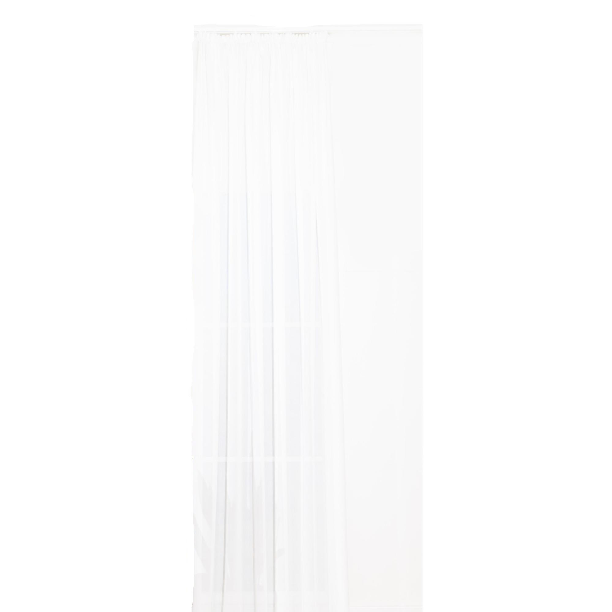 Perdea 300 x 260 cm Mare, cu rejansa, alb