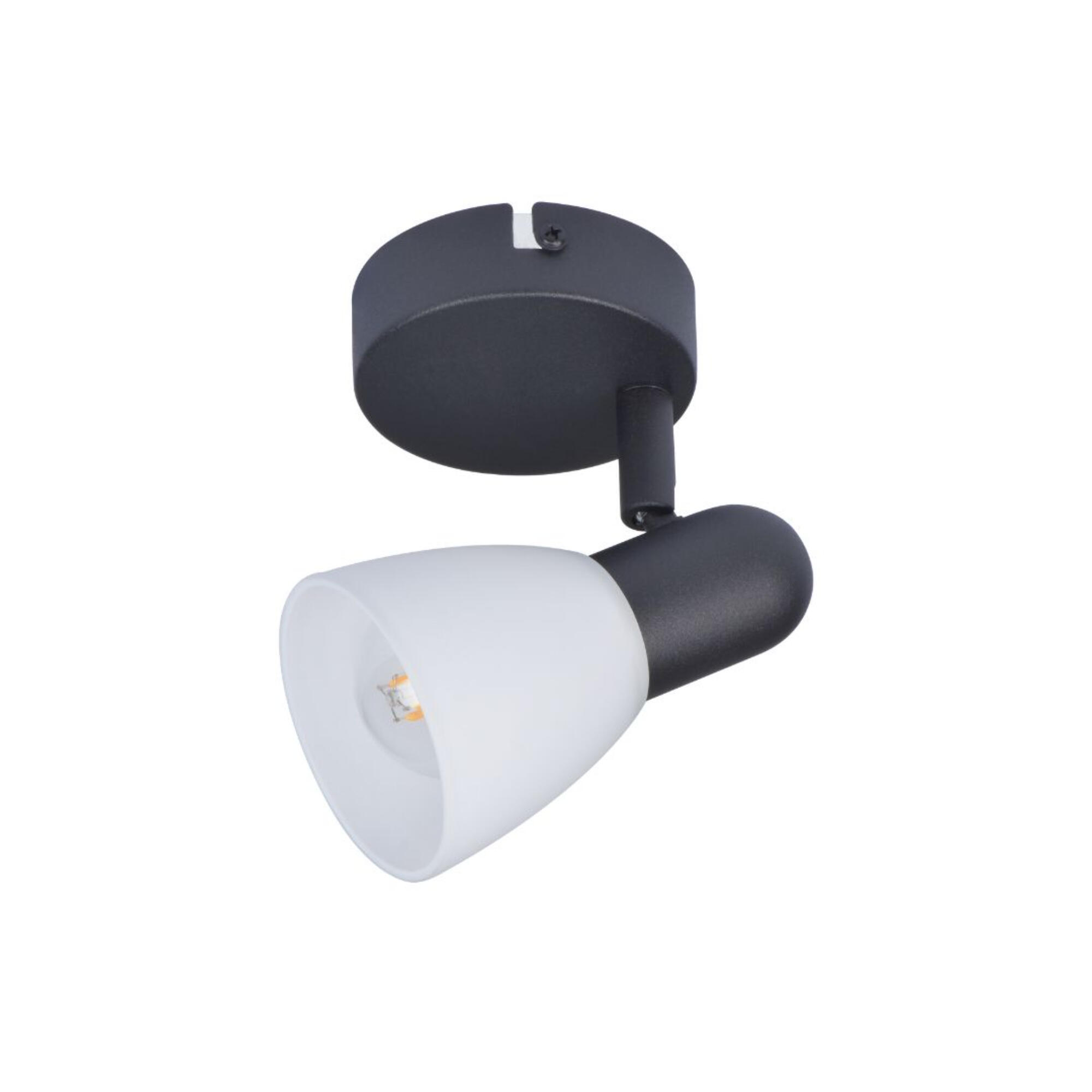 Spot pe bara Soma, 1 x E14, metal, negru