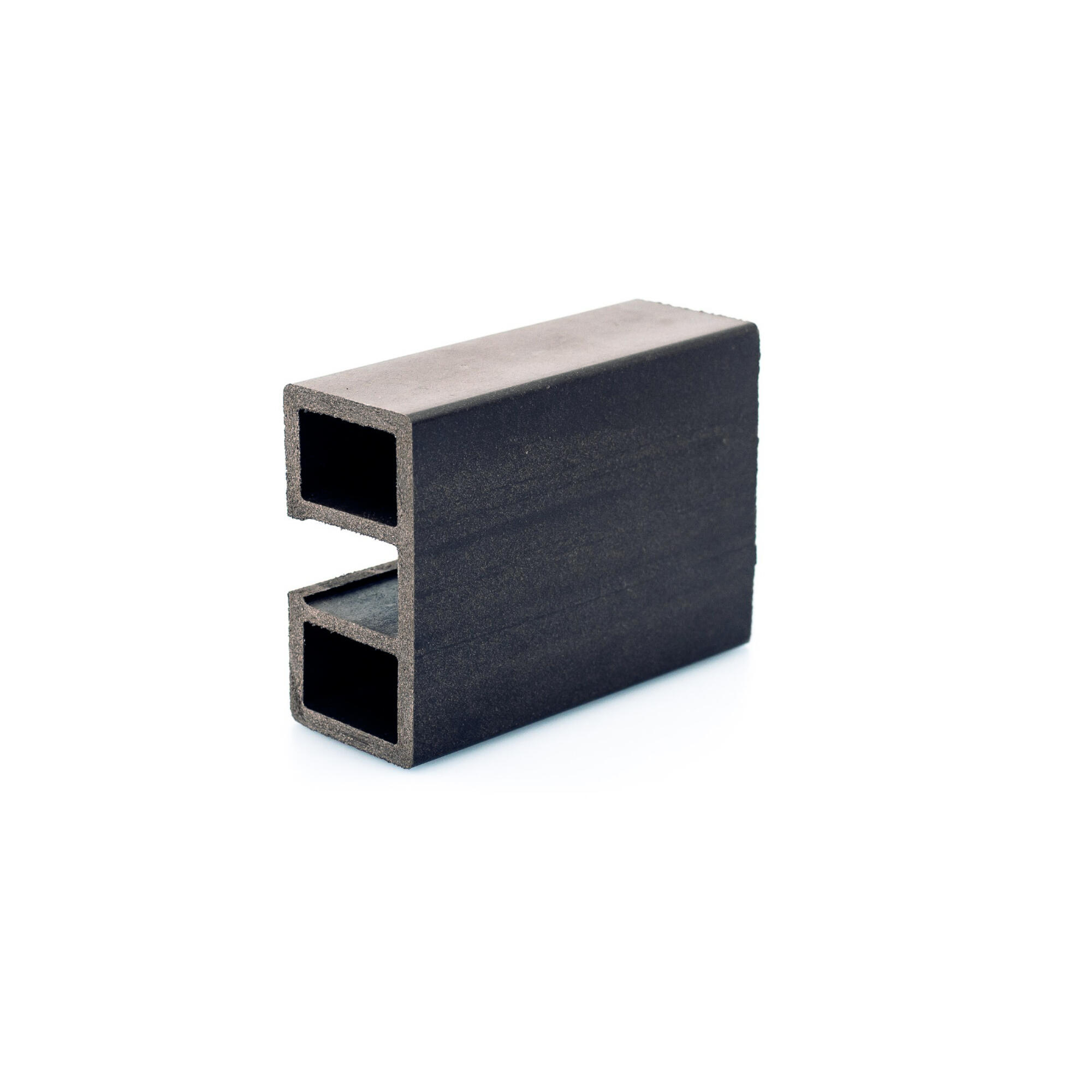Profil U, pentru gard Wpc, 100 x50 x 1400 mm, gri
