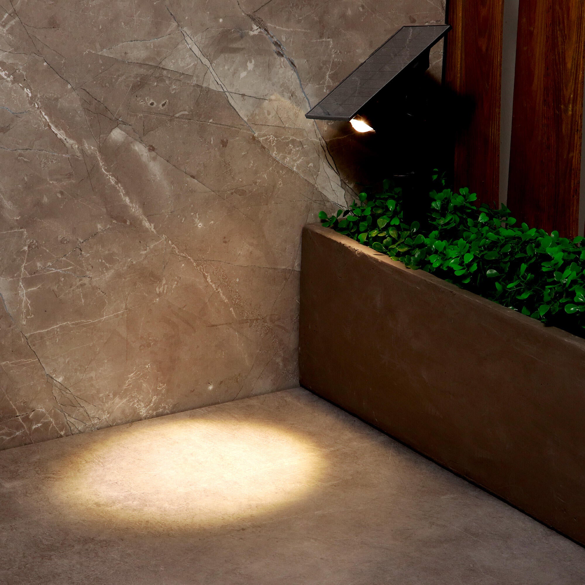 Picchetto solare Haloz H 28.1cm, luce bianco caldo, IP65 ARTE CONFORT - 5