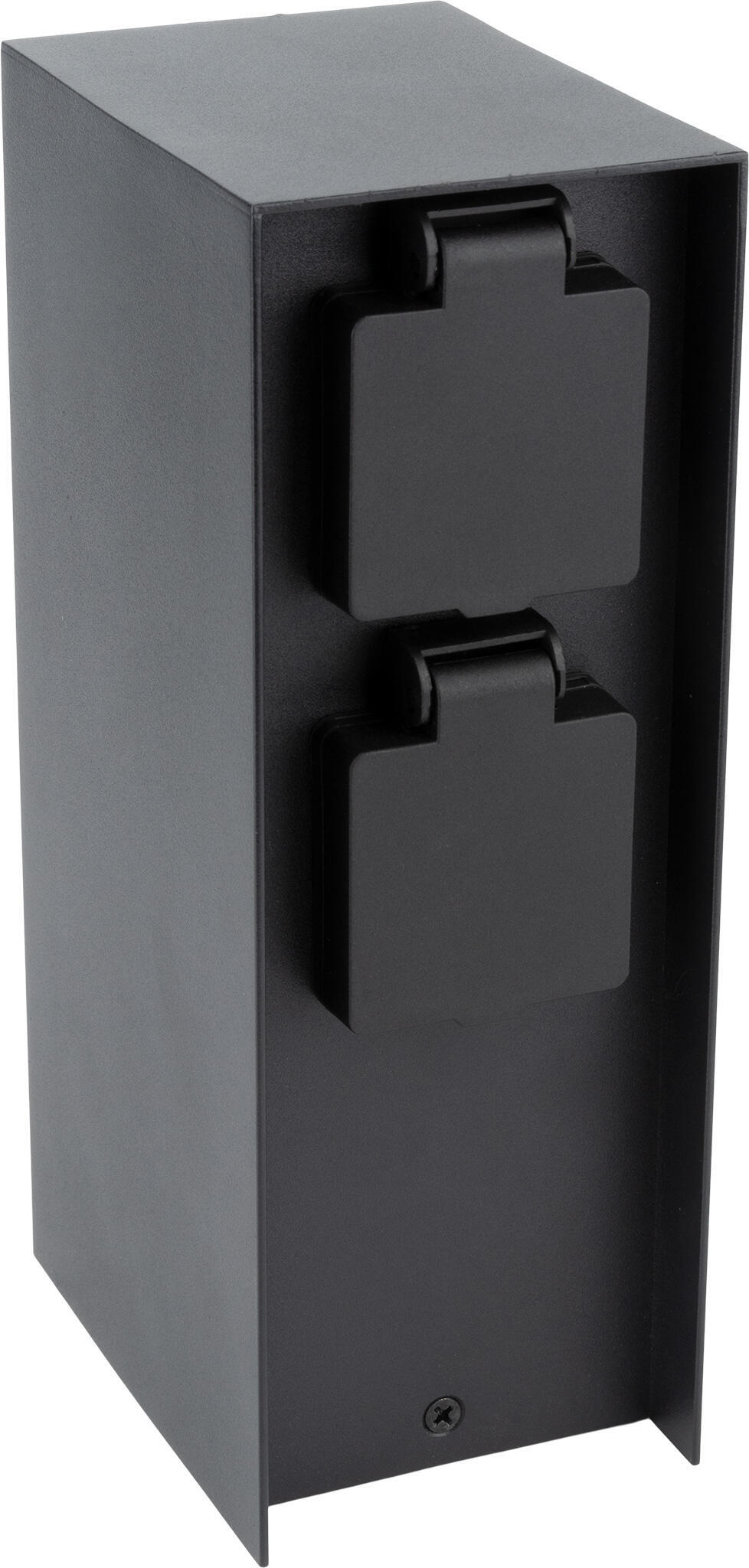 Multiprise 2 prises 0 m noir ZENITECH - 3