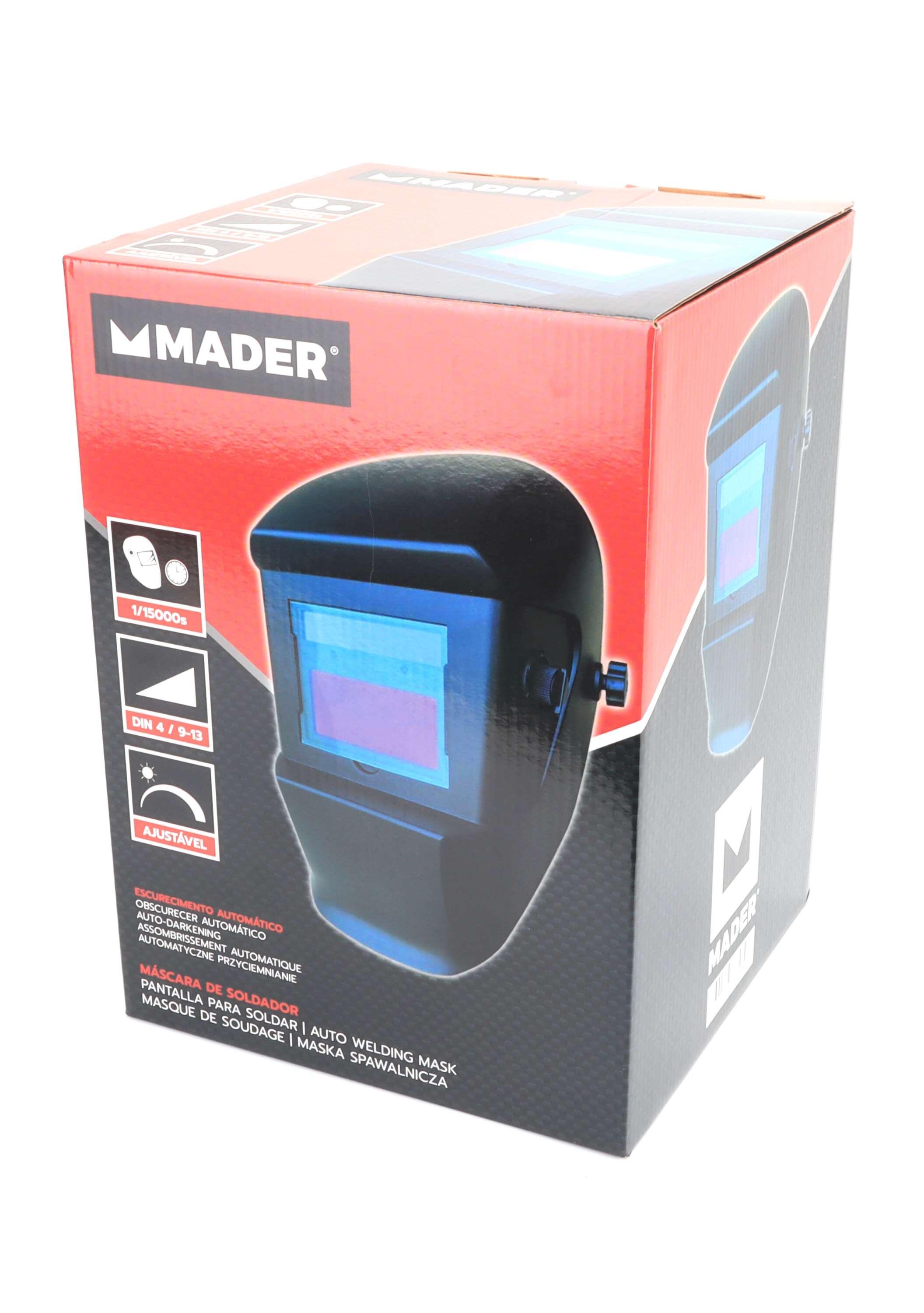 Máscara de soldador de escurecimento automático 1/15000S Mader Power Tools - 4