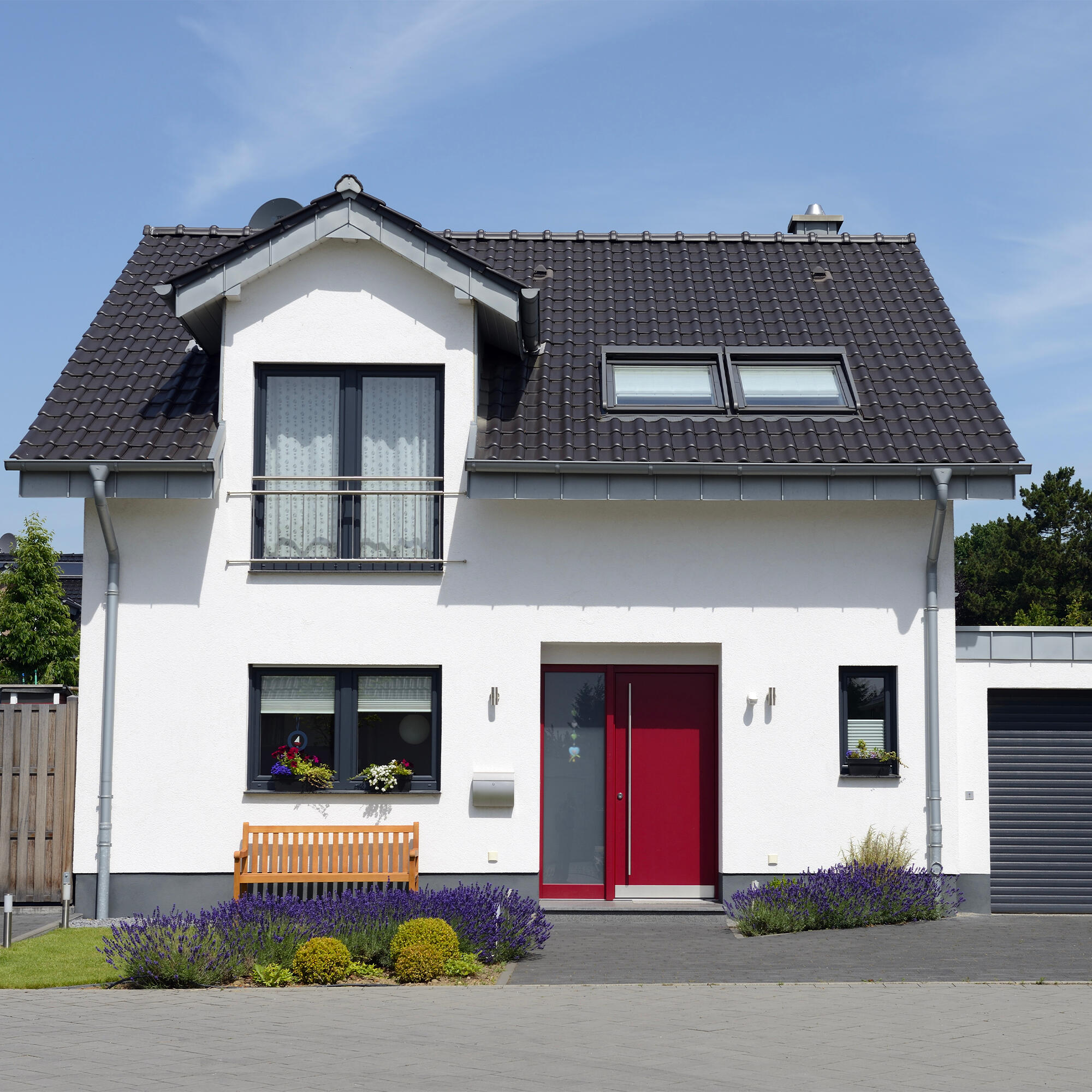 Peinture façade D2 blanc 10 L - MOSAIK - 2