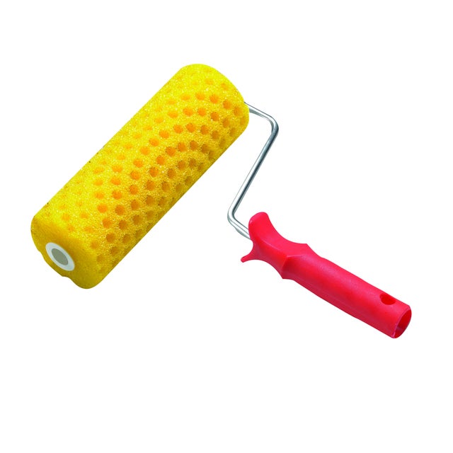 Rullo per dipingere una facciata ruvida e dipingere una superficie ruvida speciale alveoli NESPOLI 220 mm