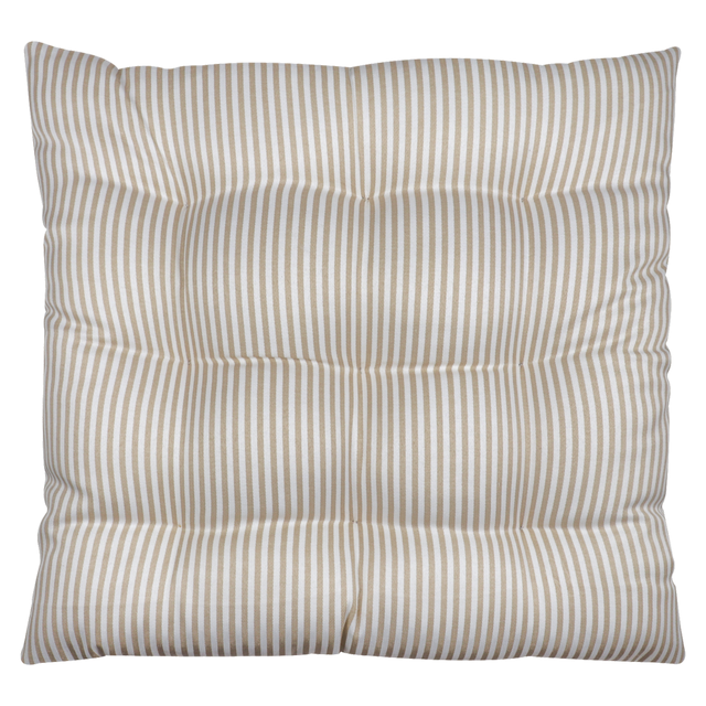 Almofada de chão Lunor 60x60x6 bege Inspire