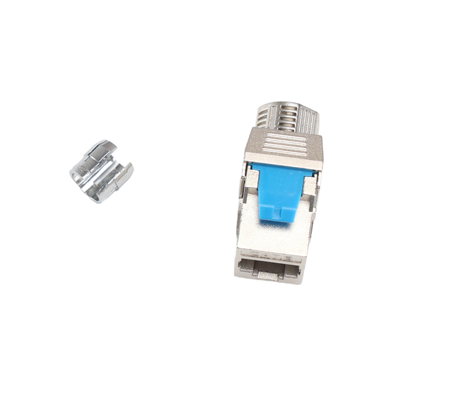 CONECTOR RJ45 HEMBRA CAT7/8 METÁLICO