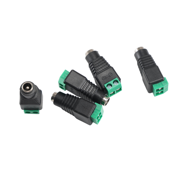 CONECTOR ALIMENTACION HEMBRA A TORNILLO