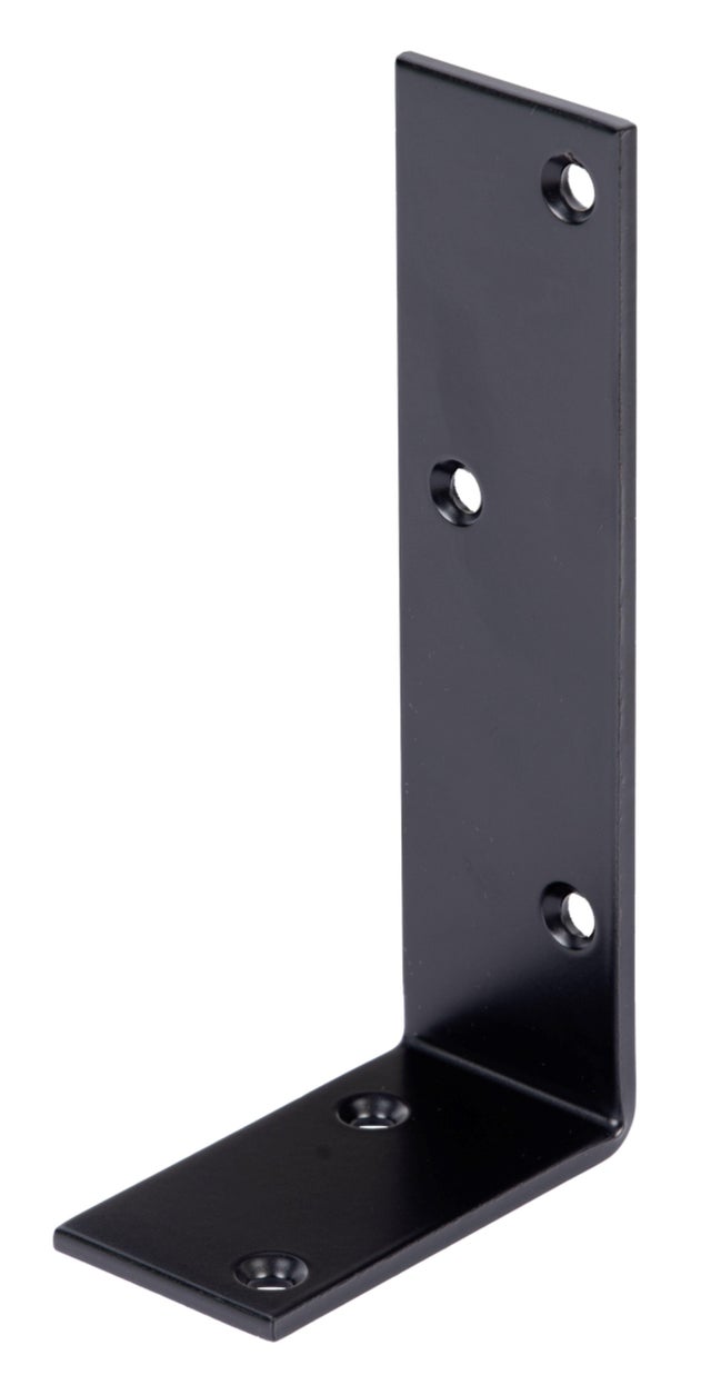 ESCUADRA PARA VIGA LADOS DESIGUALES 75X150MM NEGRA