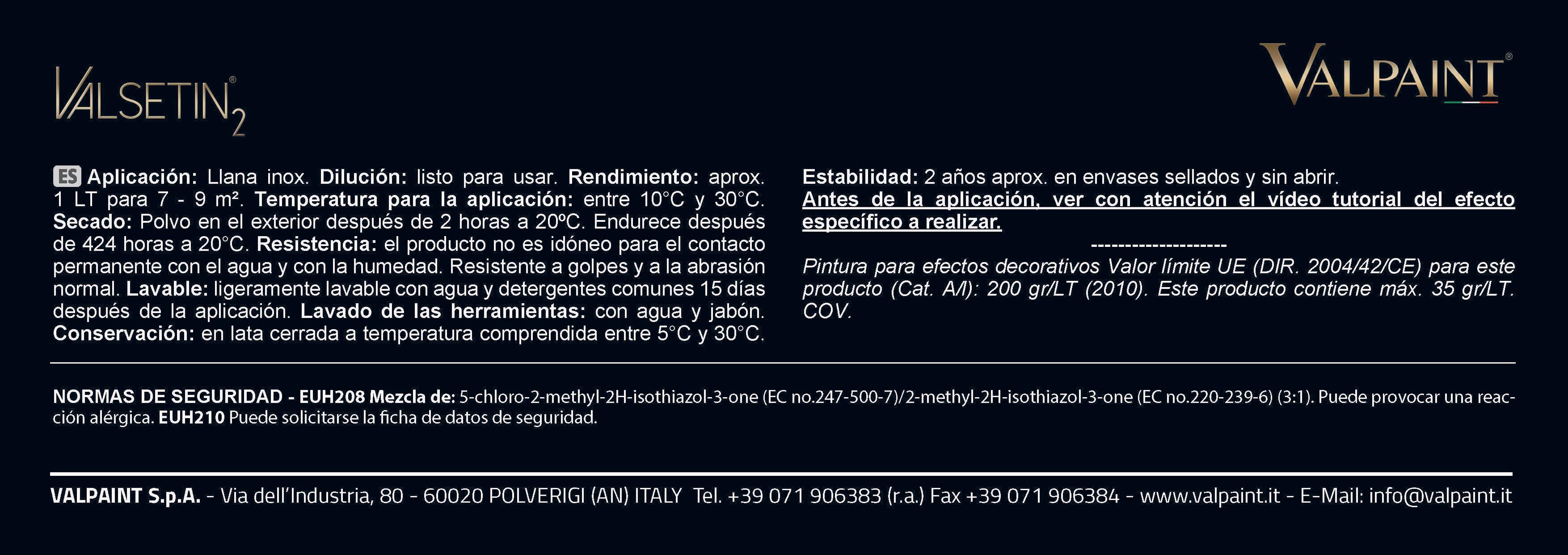 BASE VALSETIN 2 ARGENTO 700 1L - 2