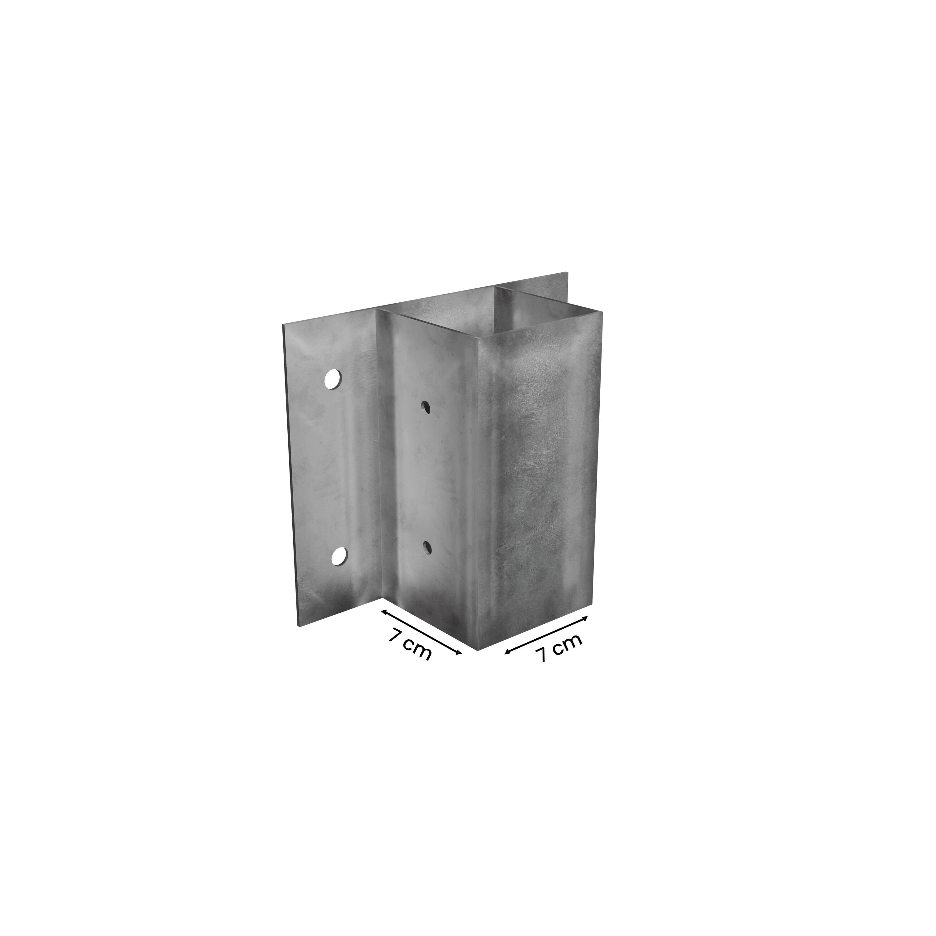 Suporte para poste PAREDE 76X7X7CM - 6