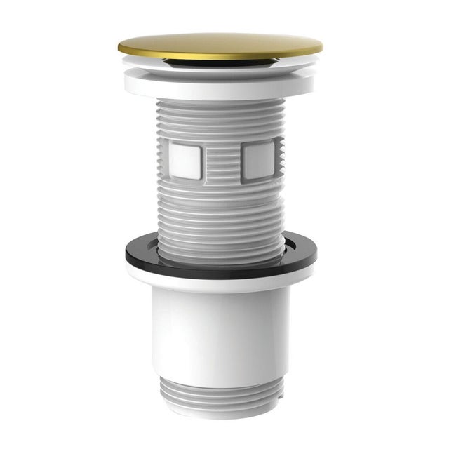 Bonde clic-clac pour lavabo, doré, Diam.62.5 mm, VALENTIN