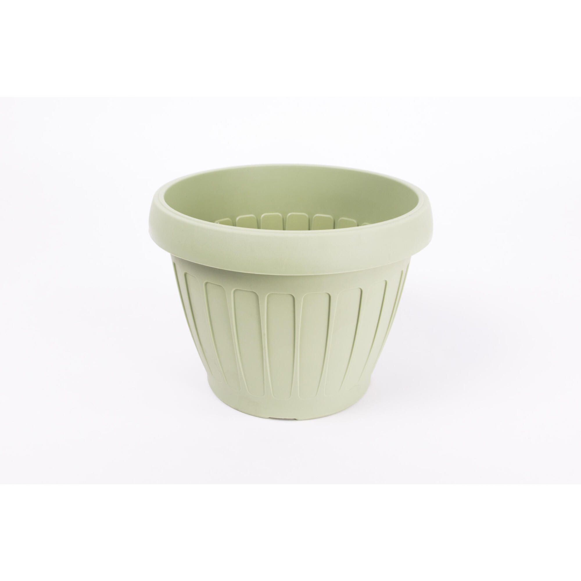 Ghiveci flori Dalia, plastic, Ø 16 cm,verde olive