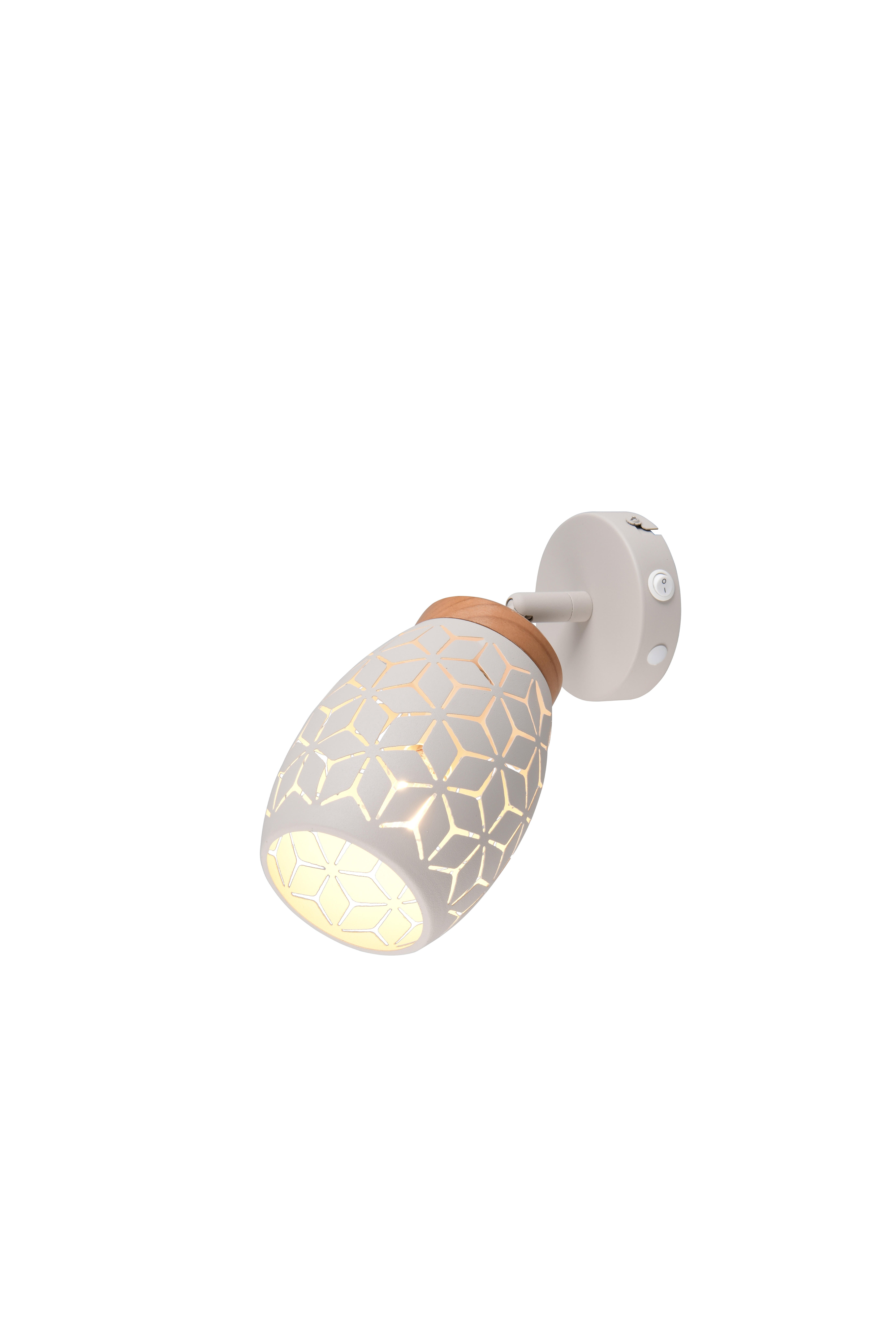 Foco decorativo 1 luz E14 de acero inoxidable gris Bidar TRIO LIGHTING 12 cm - 3