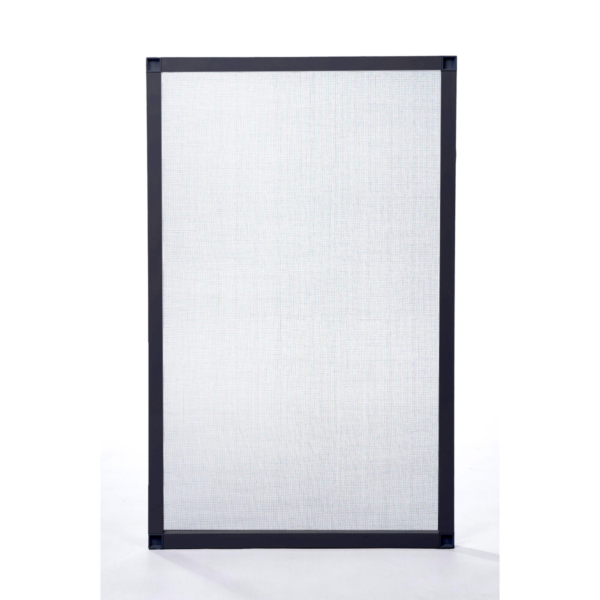 Plasa protectie tantari, pentru fereastra, fixa, 53 x 109 cm, rama aluminiu, gri