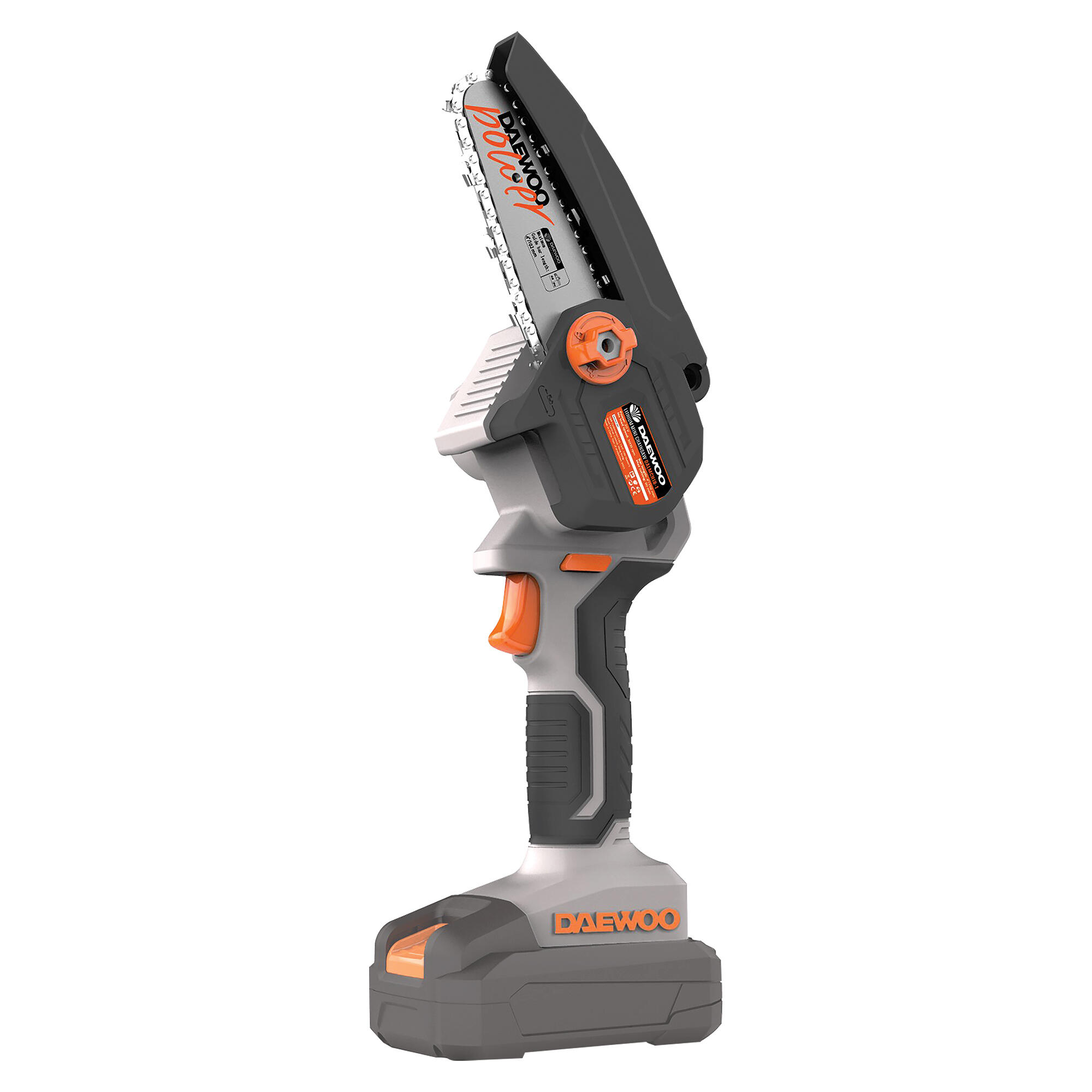 Fierastrau pe acumulator Daewoo, 18V, lama 9 cm, fara acumulator si incarcator