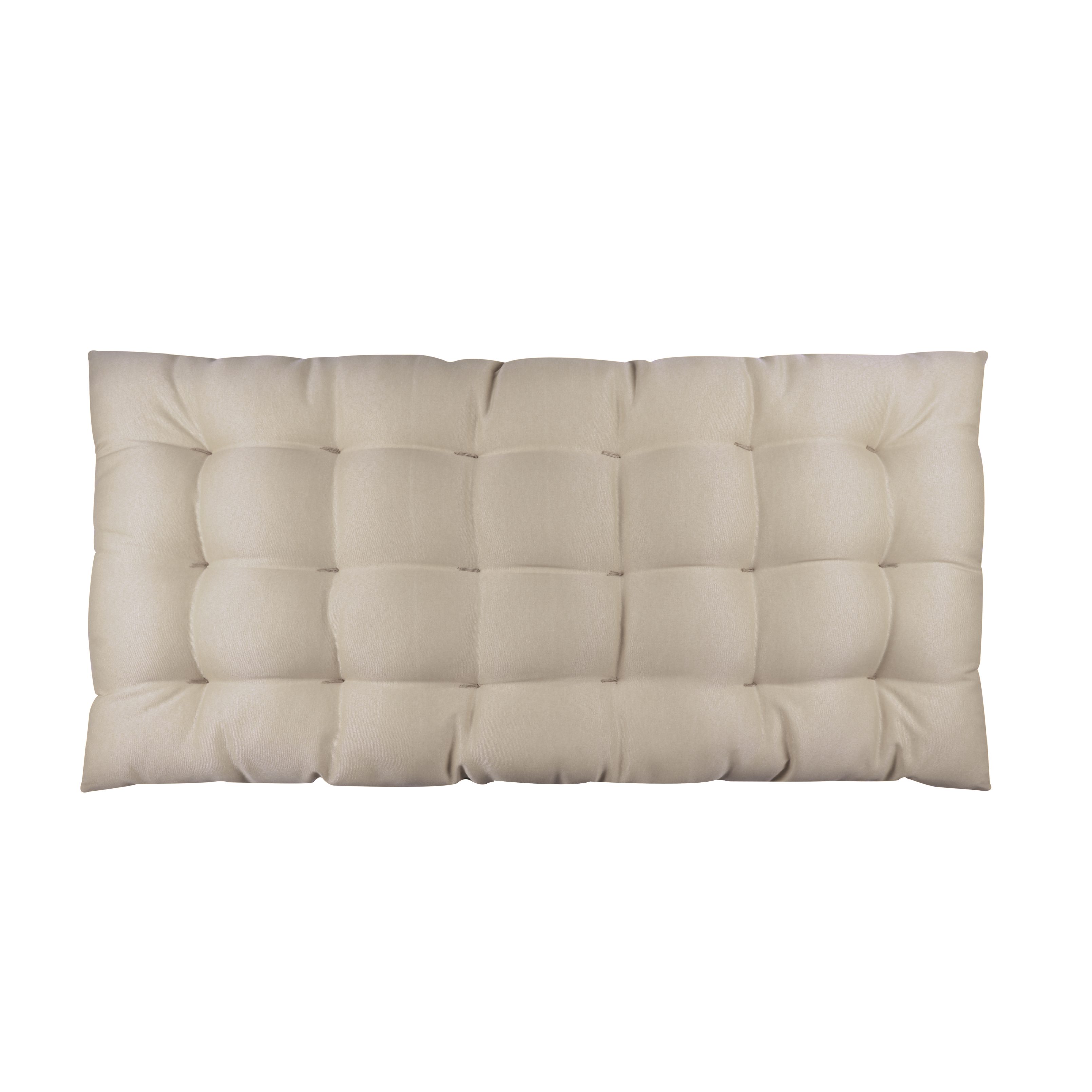 Almofada de chão Lunor 120x60x6 bege Inspire - 2