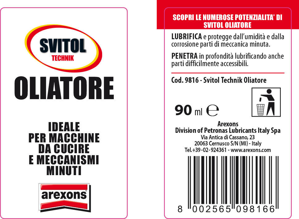 Lubrificante SVITOL 9810 liquido 90 ml - 4